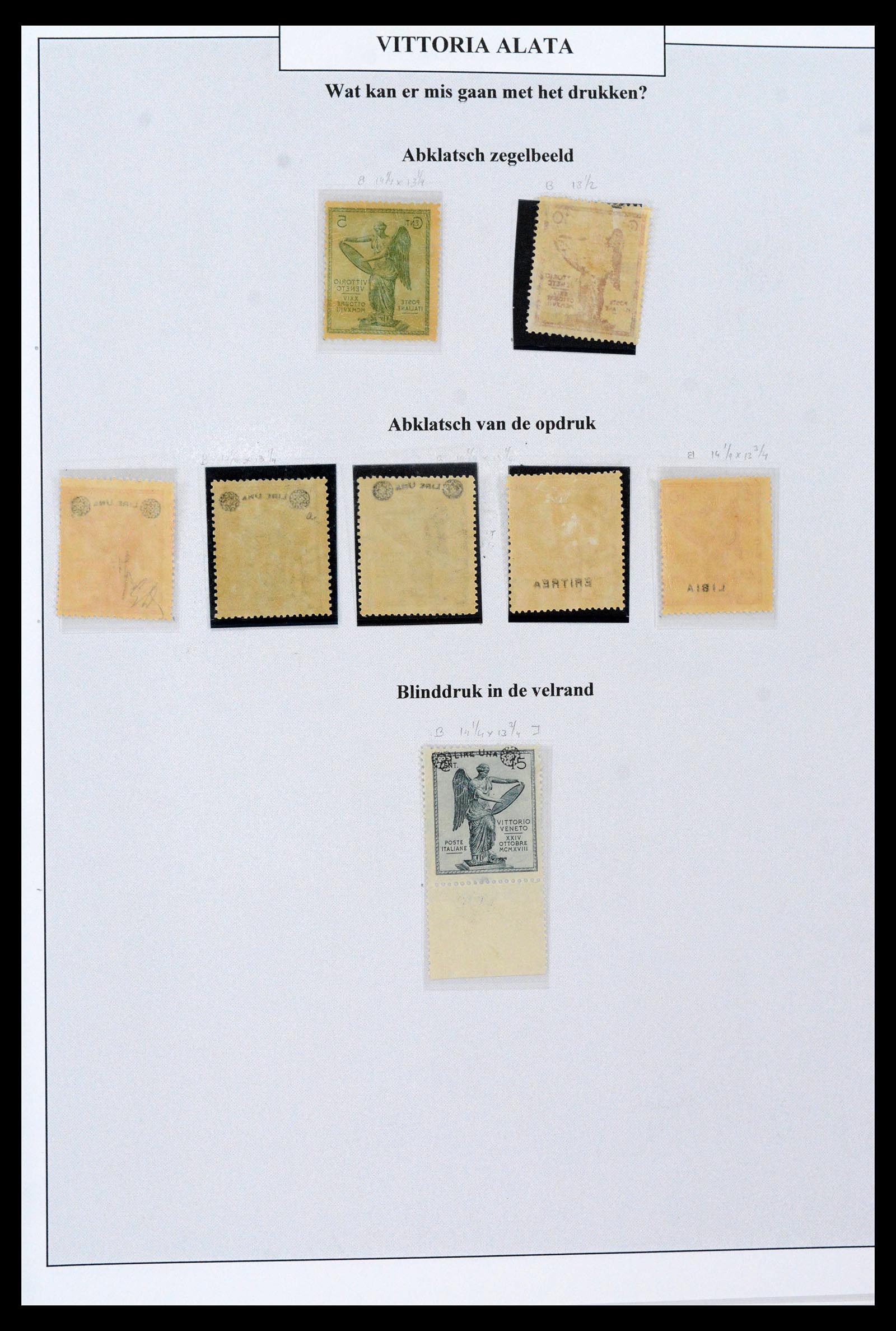38515 0048 - Stamp collection 38515 Italy and colonies special collection Vittorio 19