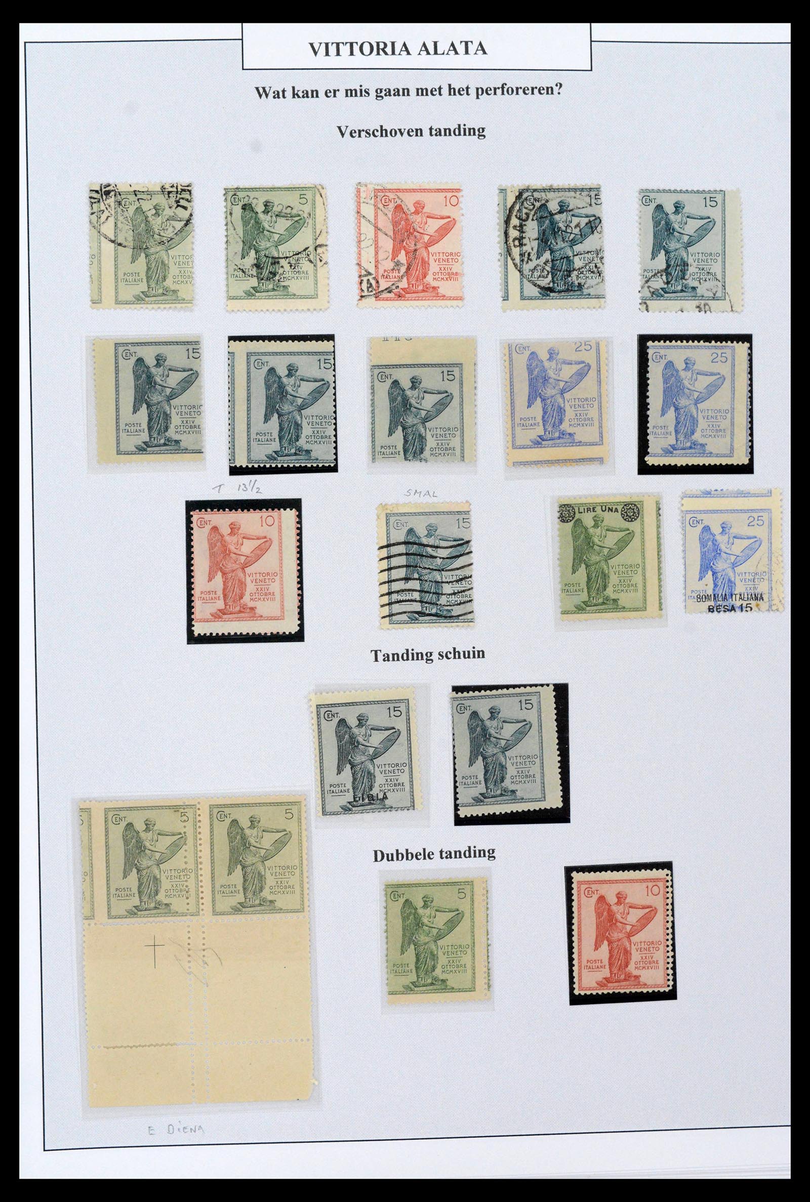 38515 0049 - Stamp collection 38515 Italy and colonies special collection Vittorio 19