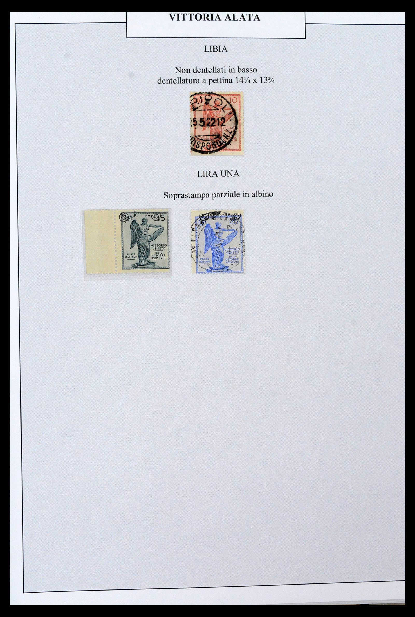 38515 0050 - Stamp collection 38515 Italy and colonies special collection Vittorio 19