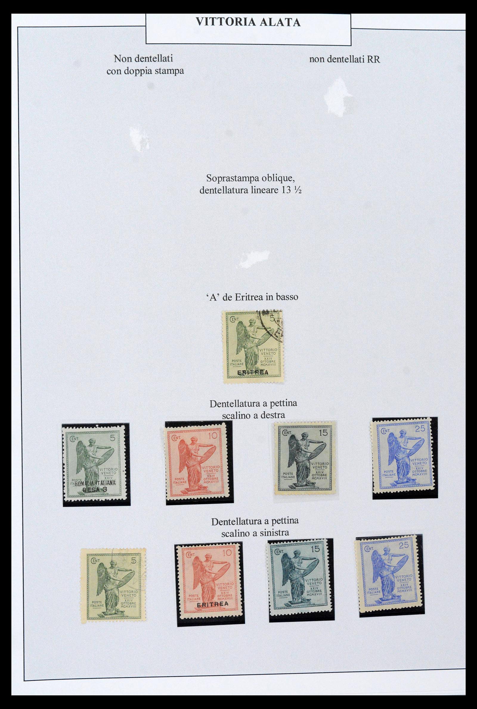 38515 0051 - Stamp collection 38515 Italy and colonies special collection Vittorio 19