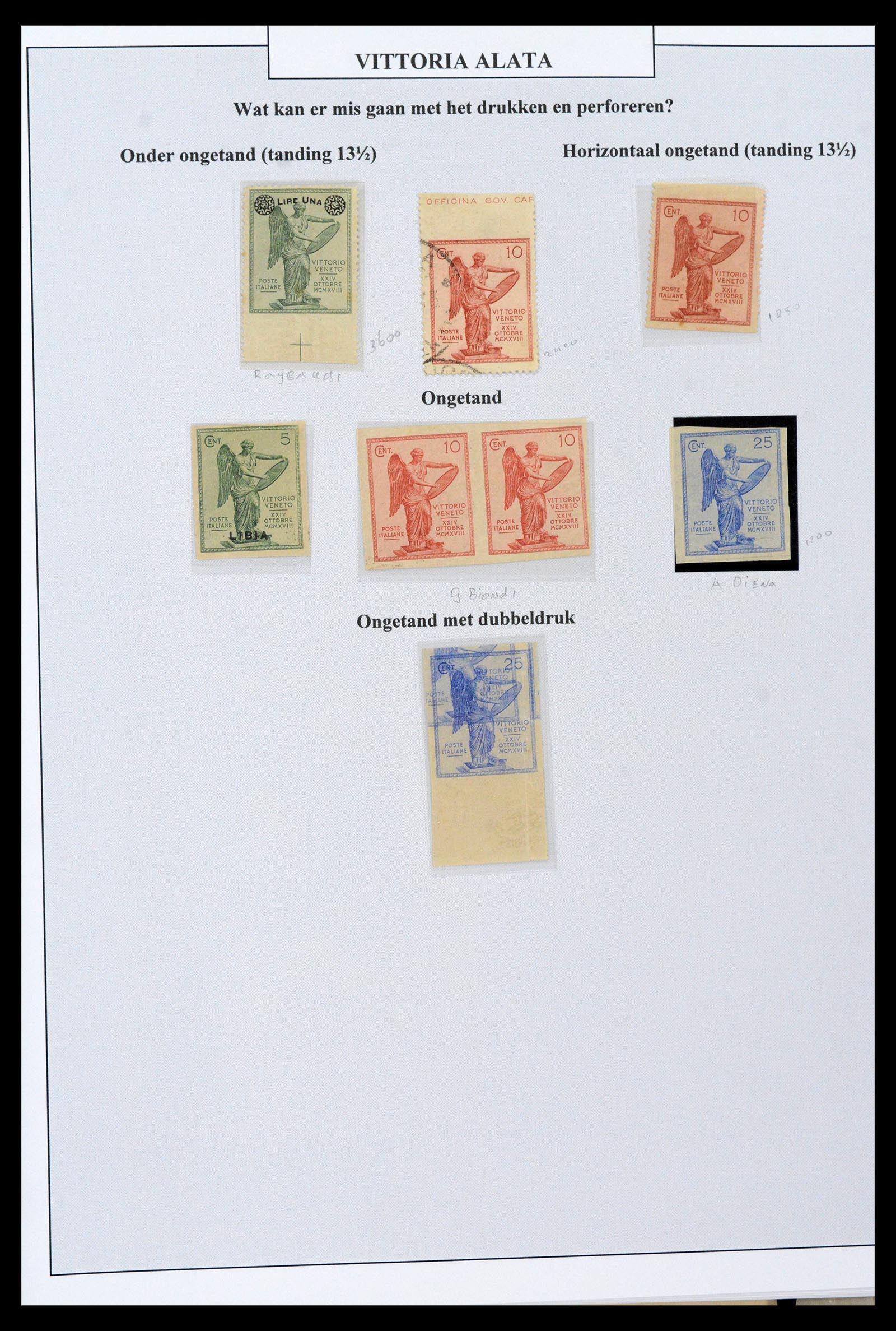 38515 0054 - Stamp collection 38515 Italy and colonies special collection Vittorio 19
