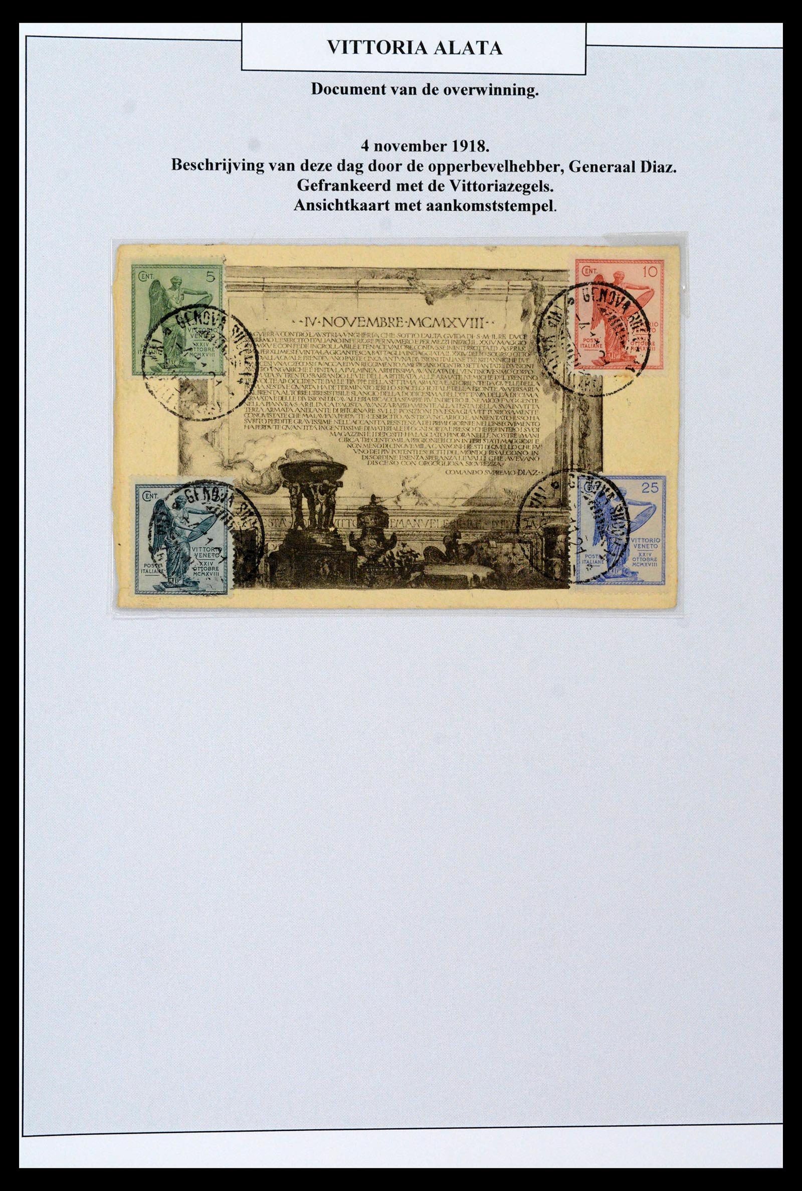 38515 0064 - Postzegelverzameling 38515 Italië en koloniën speciaalverzameling Vit