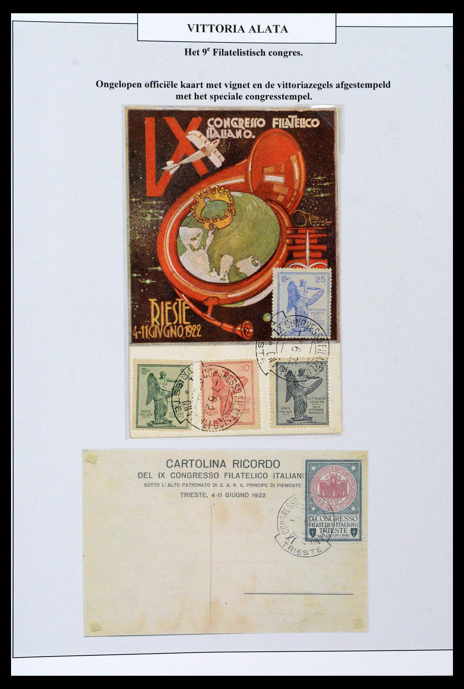 38515 0067 - Postzegelverzameling 38515 Italië en koloniën speciaalverzameling Vit