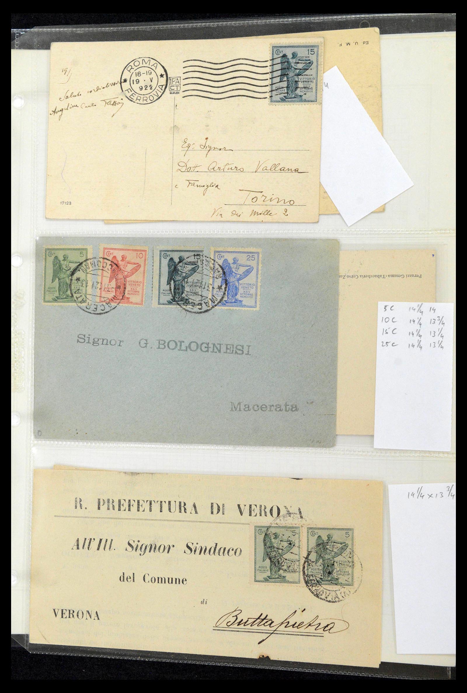 38515 0073 - Postzegelverzameling 38515 Italië en koloniën speciaalverzameling Vit