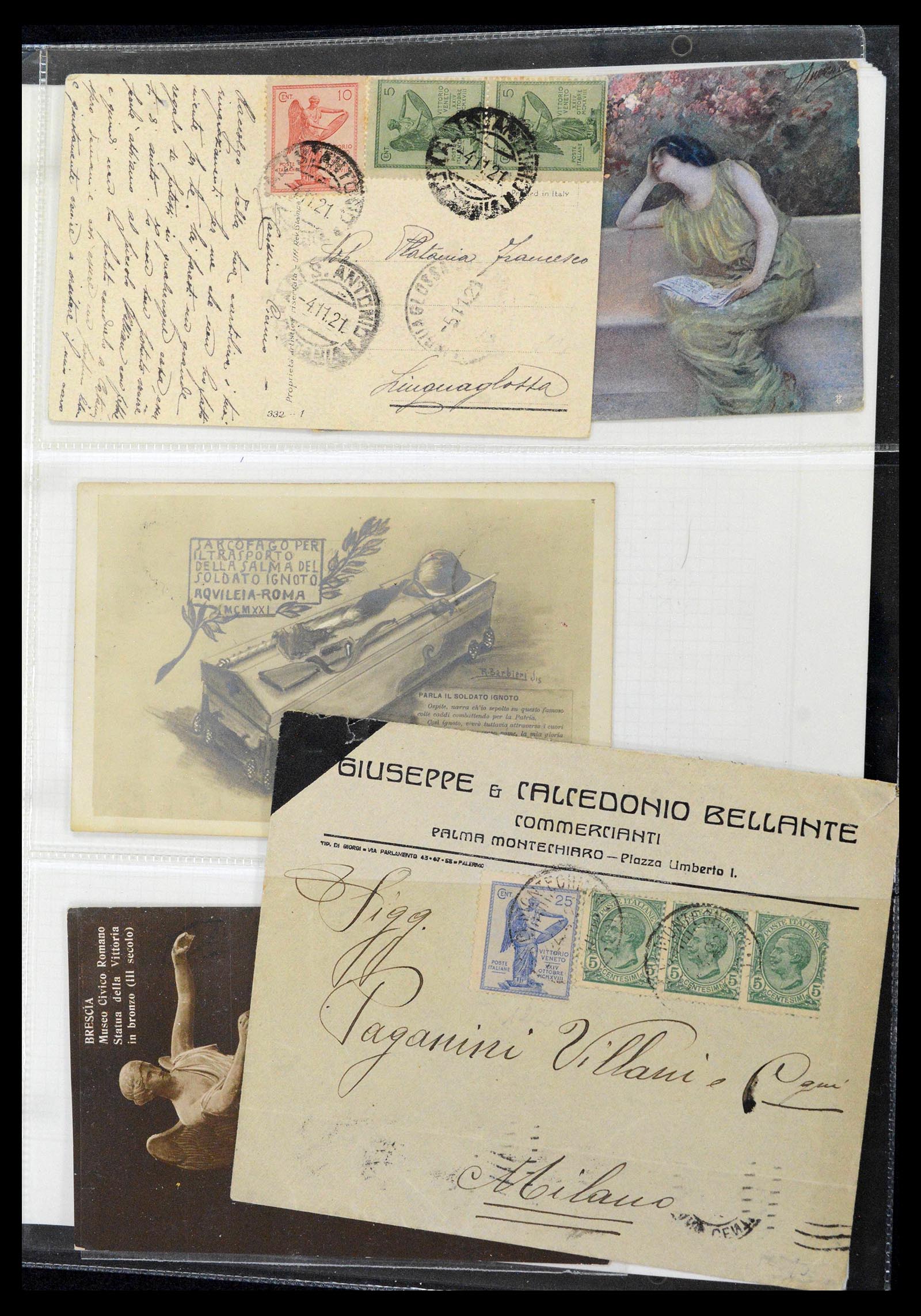 38515 0077 - Postzegelverzameling 38515 Italië en koloniën speciaalverzameling Vit