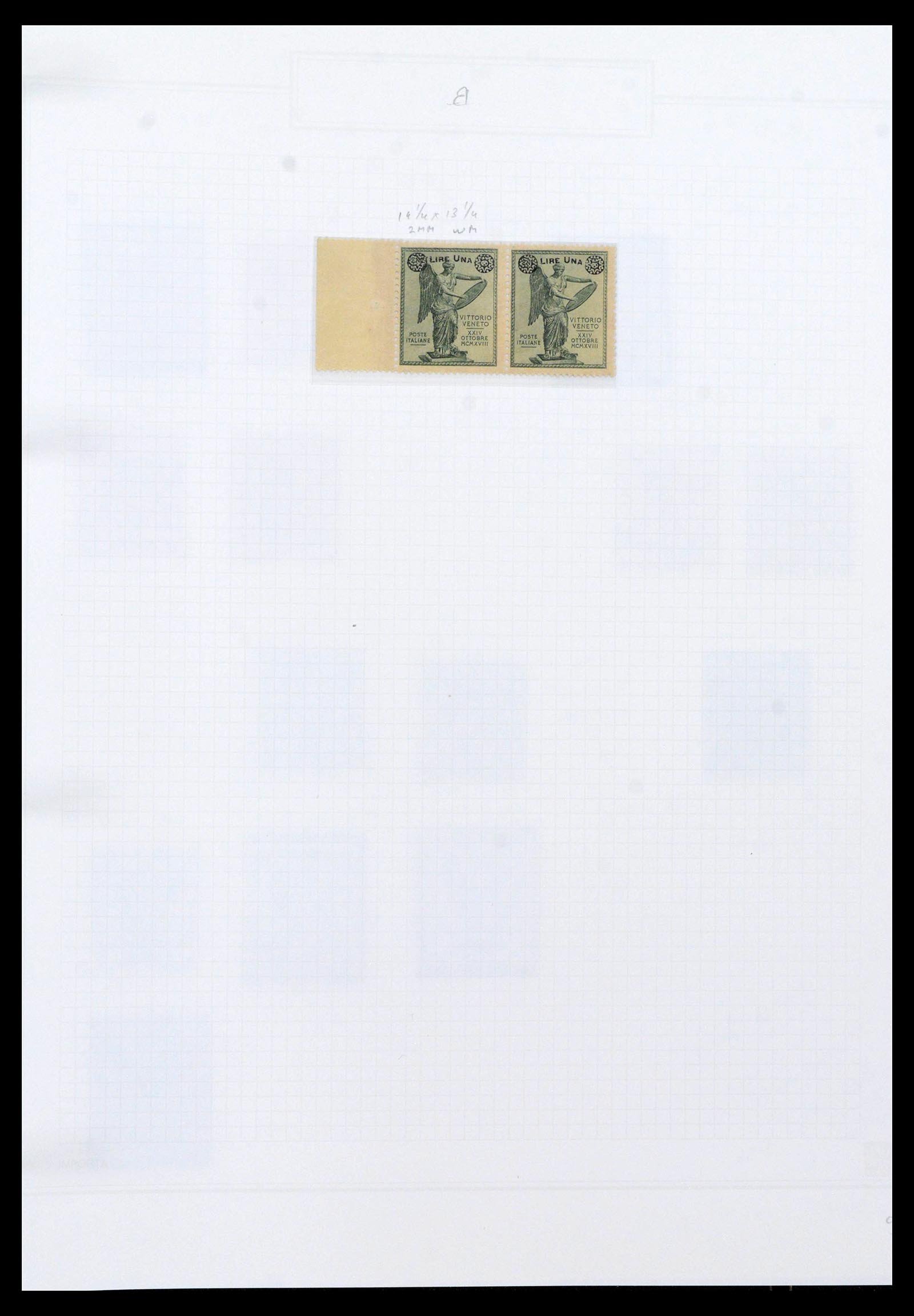 38515 0080 - Postzegelverzameling 38515 Italië en koloniën speciaalverzameling Vit