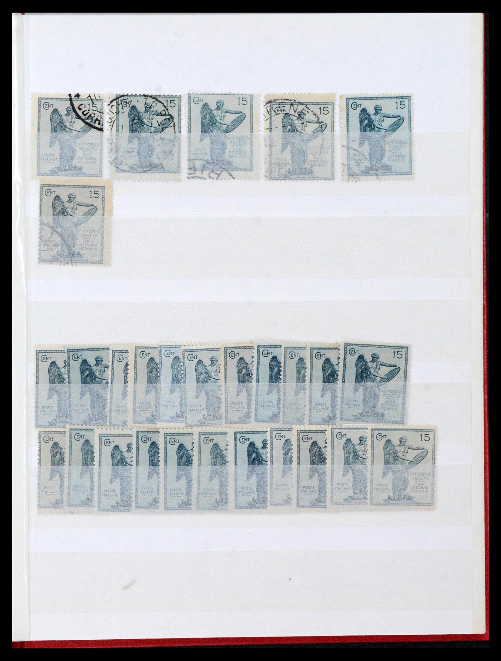 38515 0107 - Stamp collection 38515 Italy and colonies special collection Vittorio 19