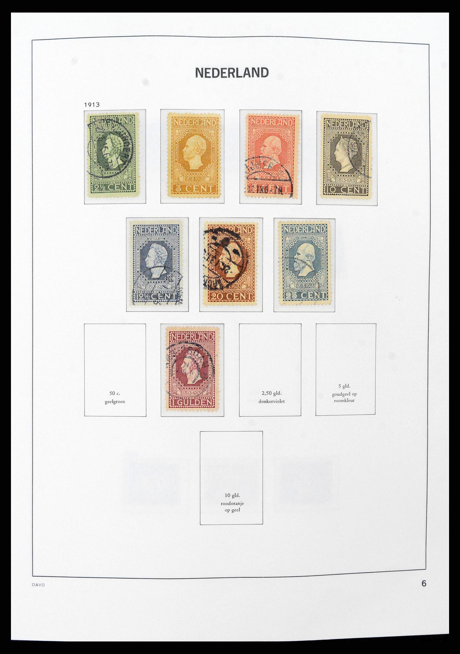 38516 0006 - Postzegelverzameling 38516 Nederland 1867-1999.