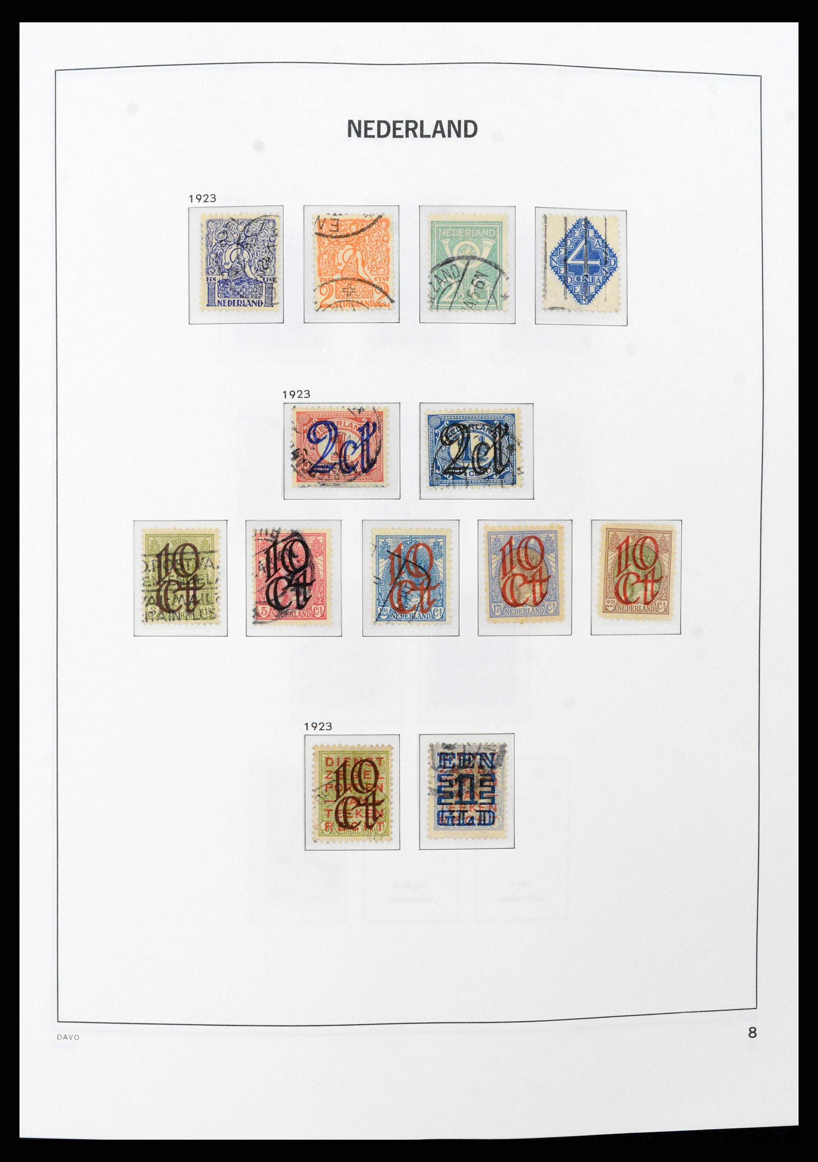 38516 0008 - Postzegelverzameling 38516 Nederland 1867-1999.