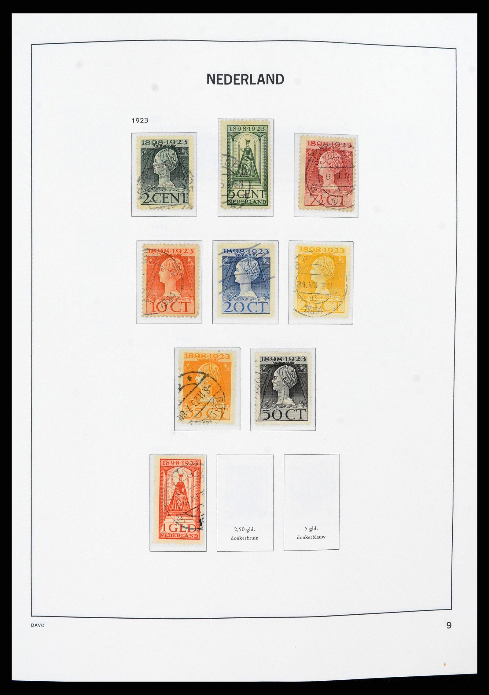 38516 0009 - Postzegelverzameling 38516 Nederland 1867-1999.