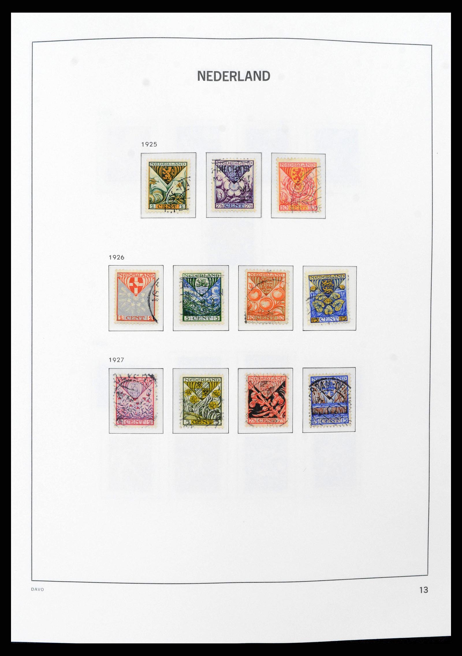 38516 0013 - Postzegelverzameling 38516 Nederland 1867-1999.