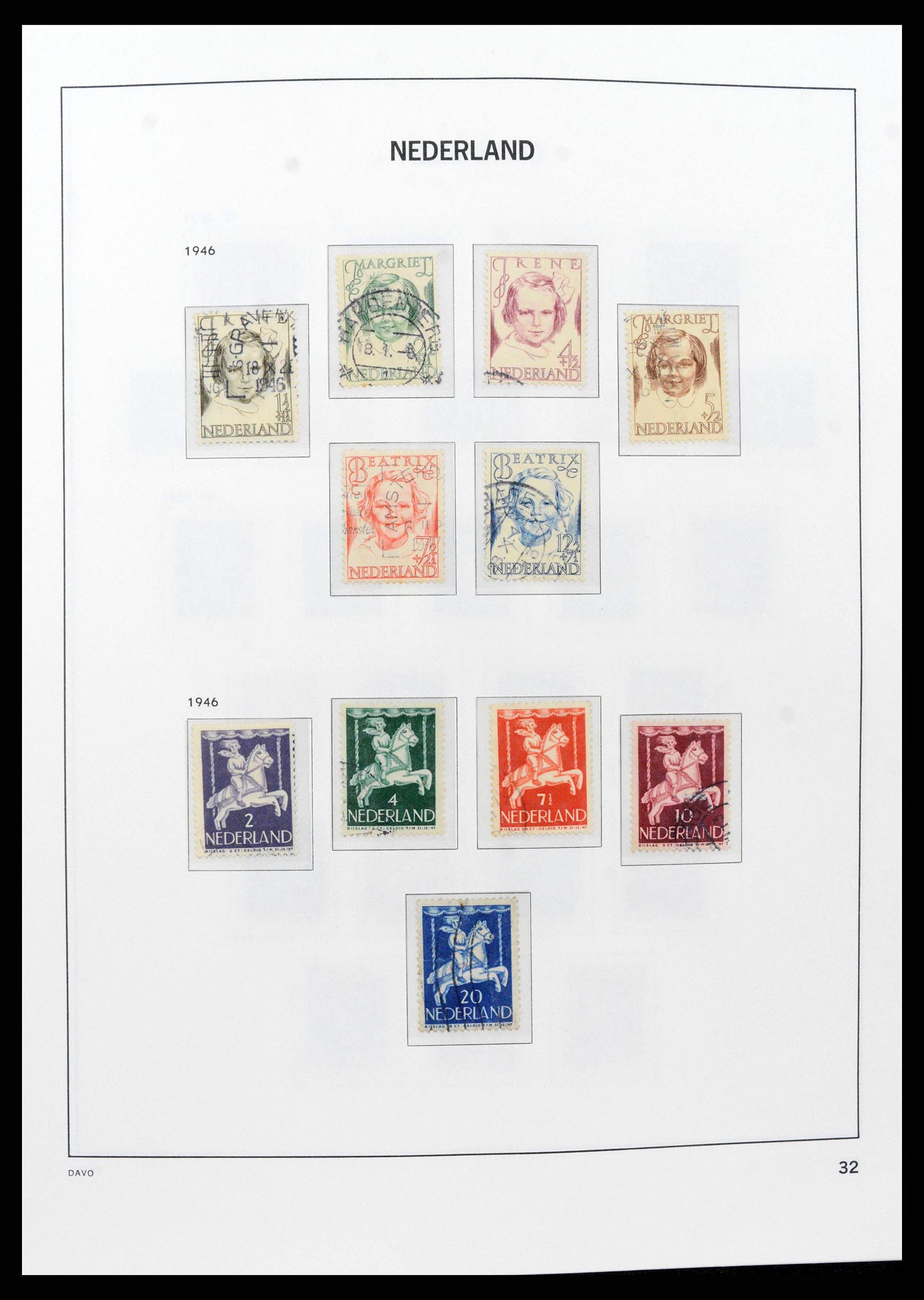 38516 0031 - Postzegelverzameling 38516 Nederland 1867-1999.