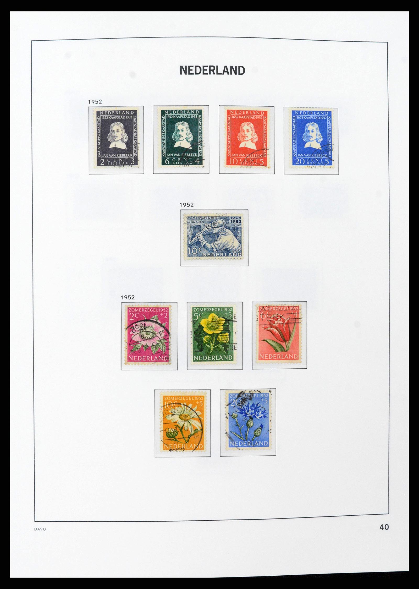38516 0039 - Postzegelverzameling 38516 Nederland 1867-1999.
