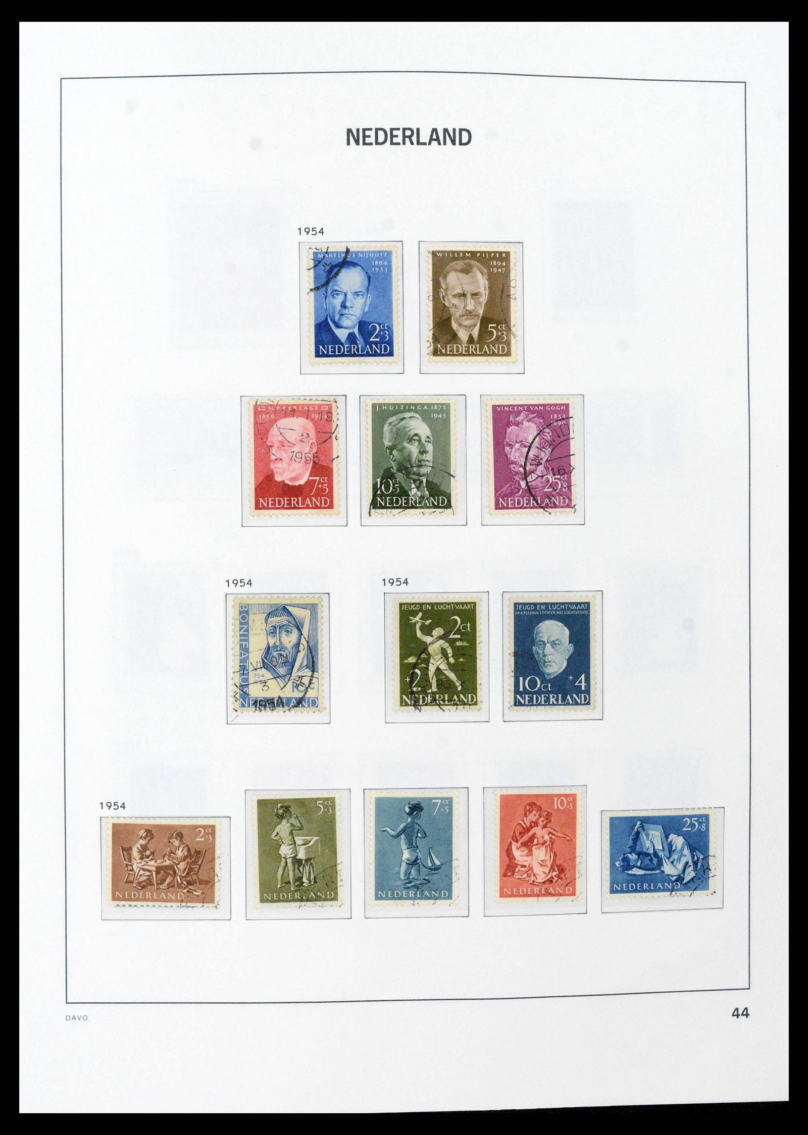 38516 0043 - Postzegelverzameling 38516 Nederland 1867-1999.