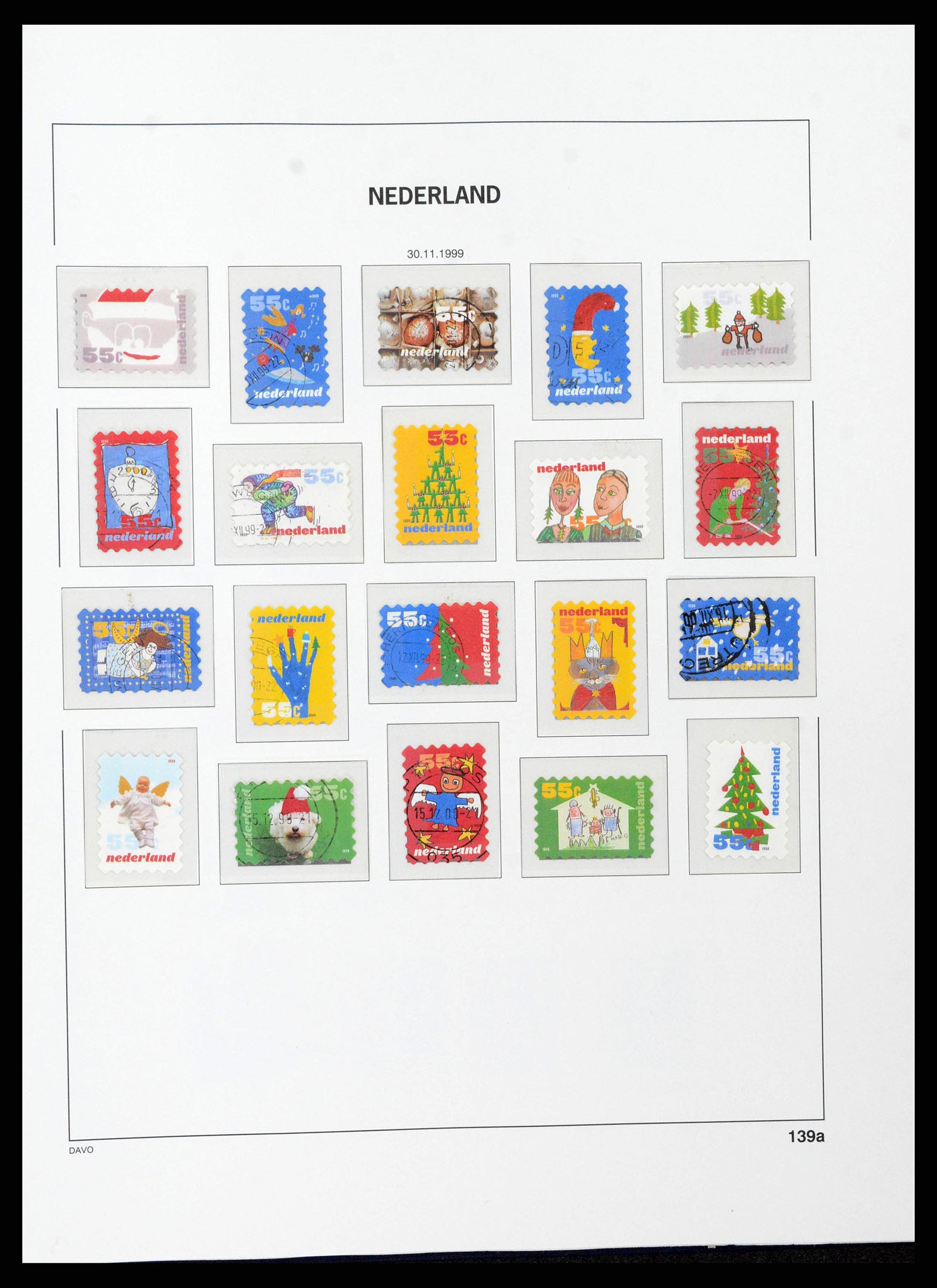 38516 0149 - Postzegelverzameling 38516 Nederland 1867-1999.