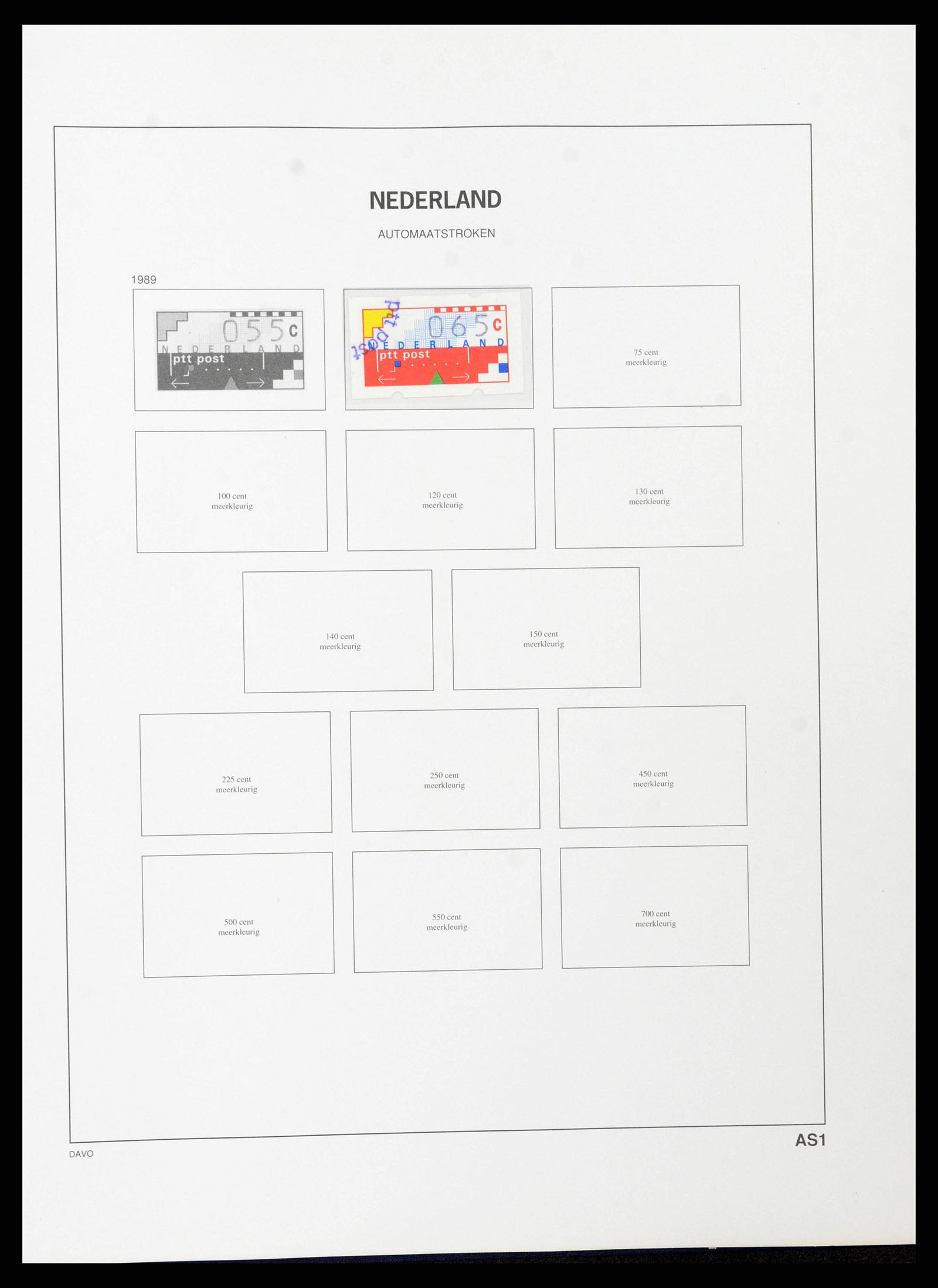 38516 0152 - Postzegelverzameling 38516 Nederland 1867-1999.