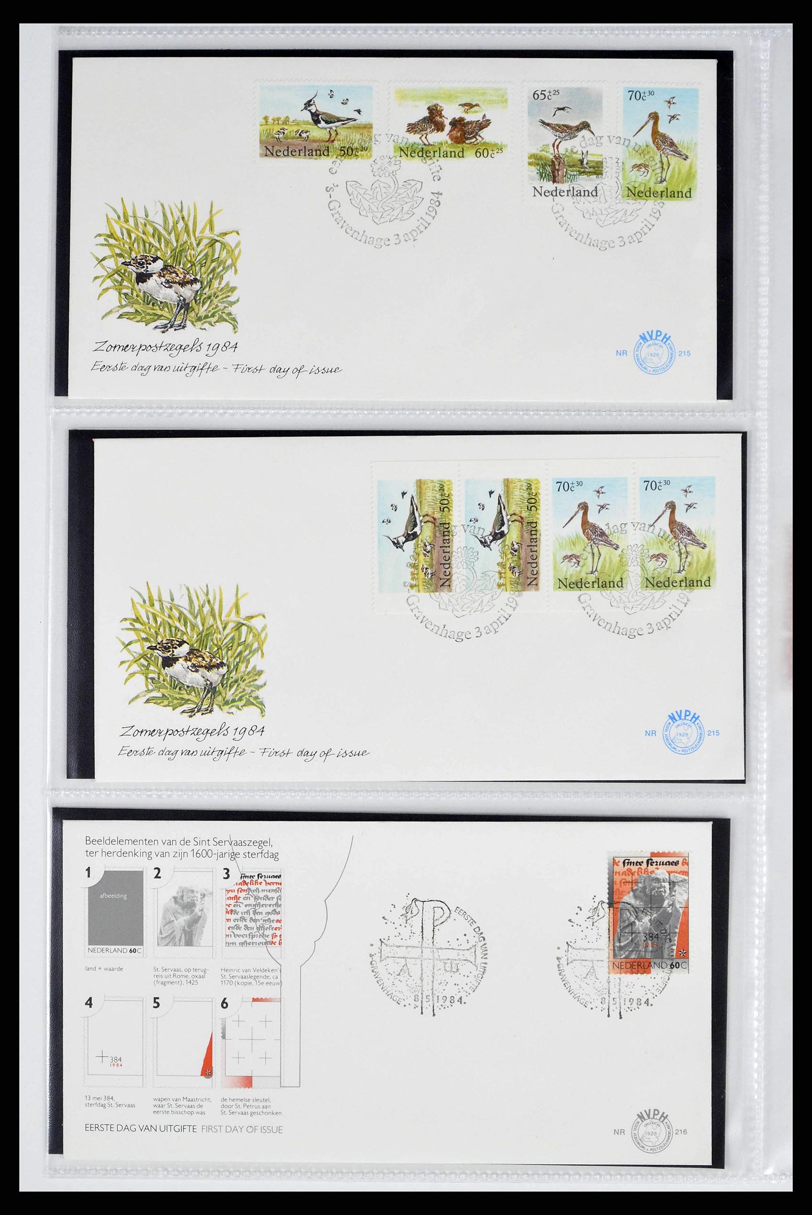 38517 0008 - Postzegelverzameling 38517 Nederland FDC's 1981-2011.