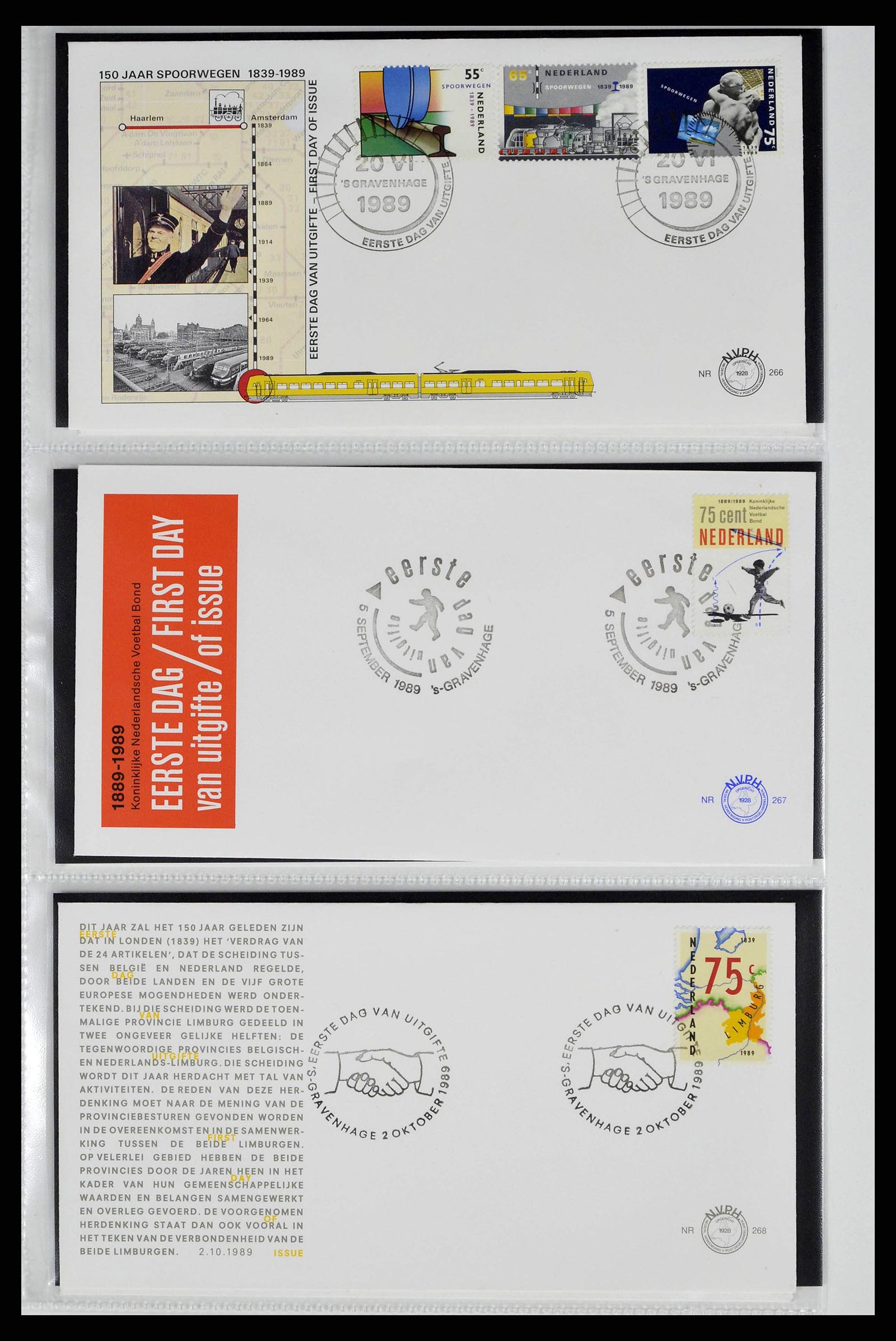 38517 0029 - Postzegelverzameling 38517 Nederland FDC's 1981-2011.