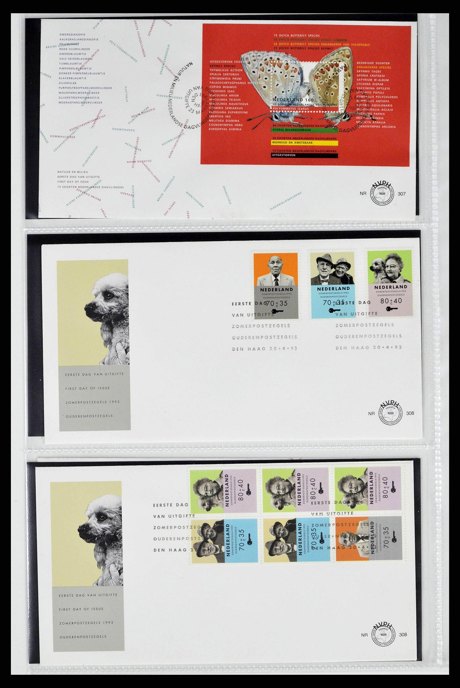 38517 0046 - Stamp collection 38517 Netherlands FDC's 1981-2011.