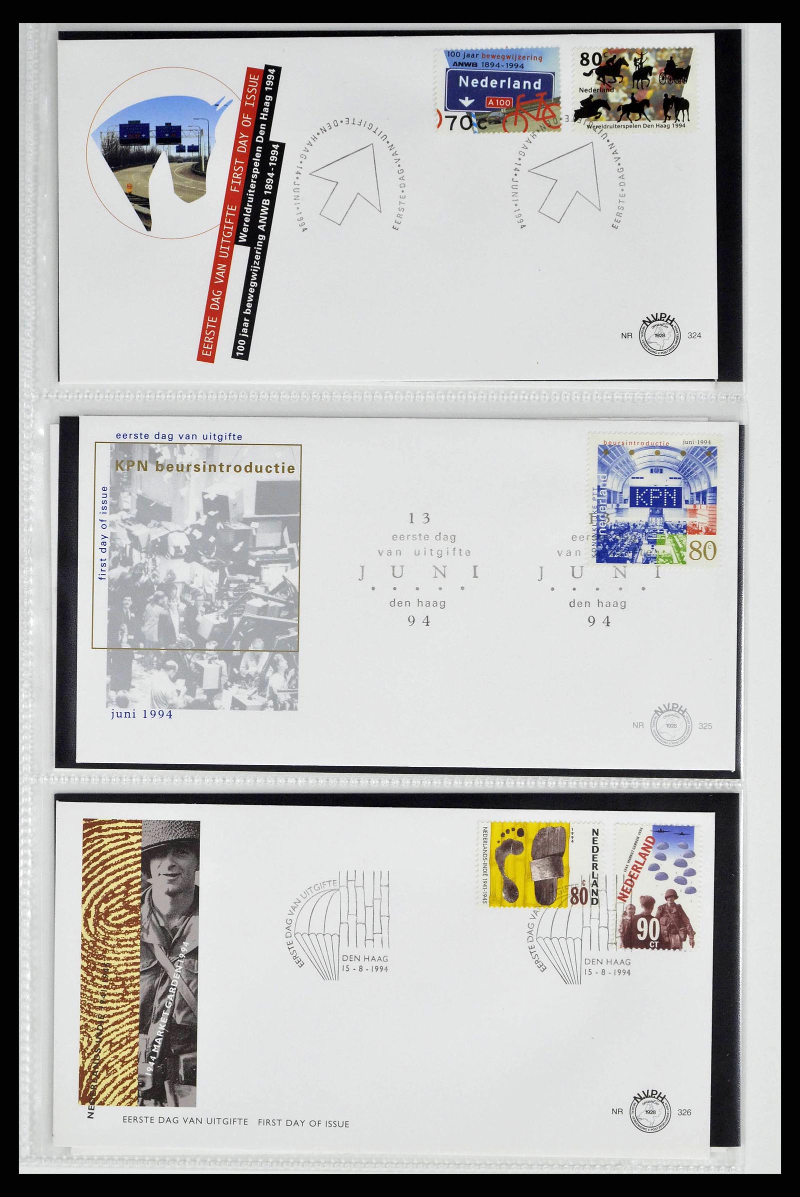 38517 0053 - Postzegelverzameling 38517 Nederland FDC's 1981-2011.