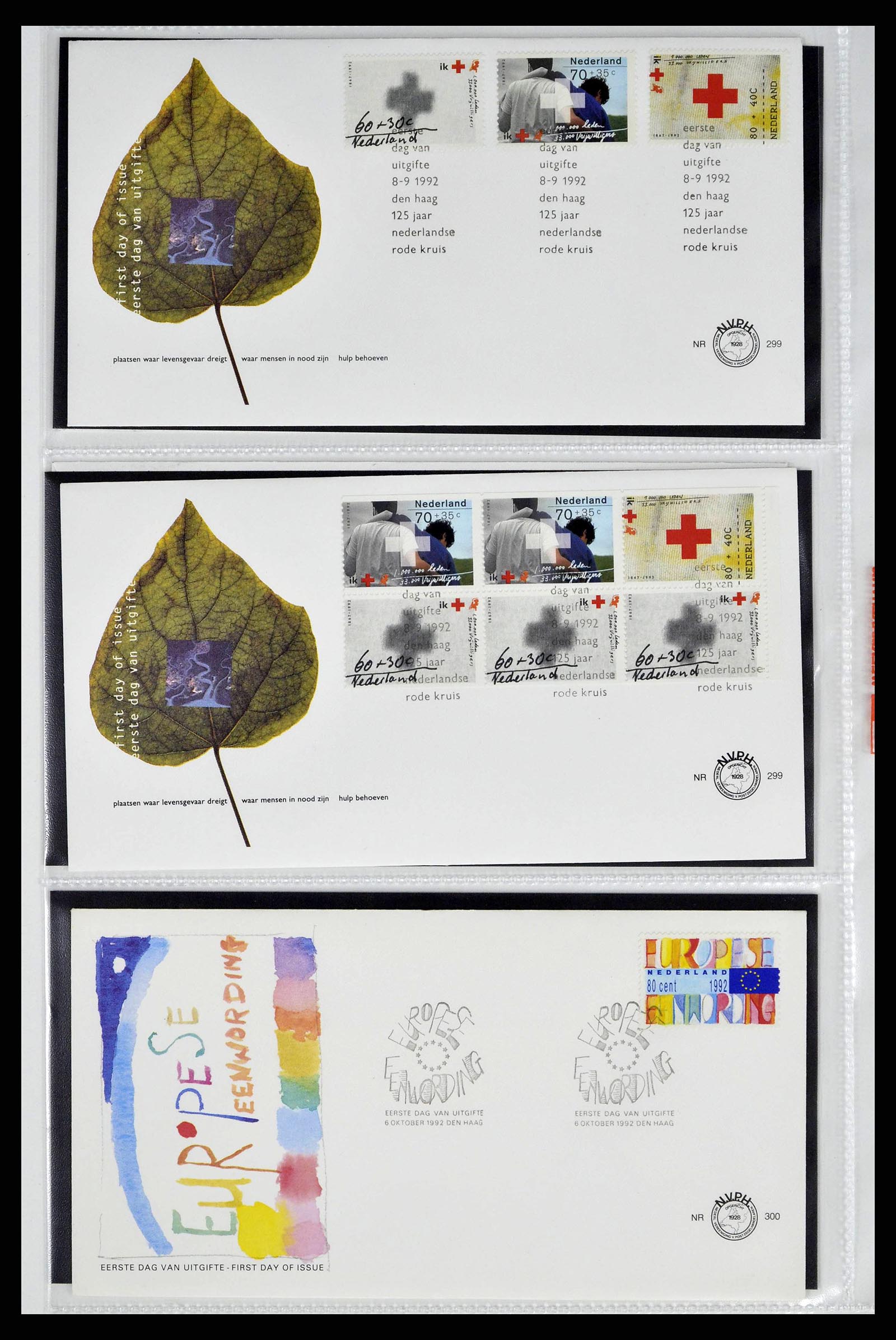 38517 0162 - Postzegelverzameling 38517 Nederland FDC's 1981-2011.