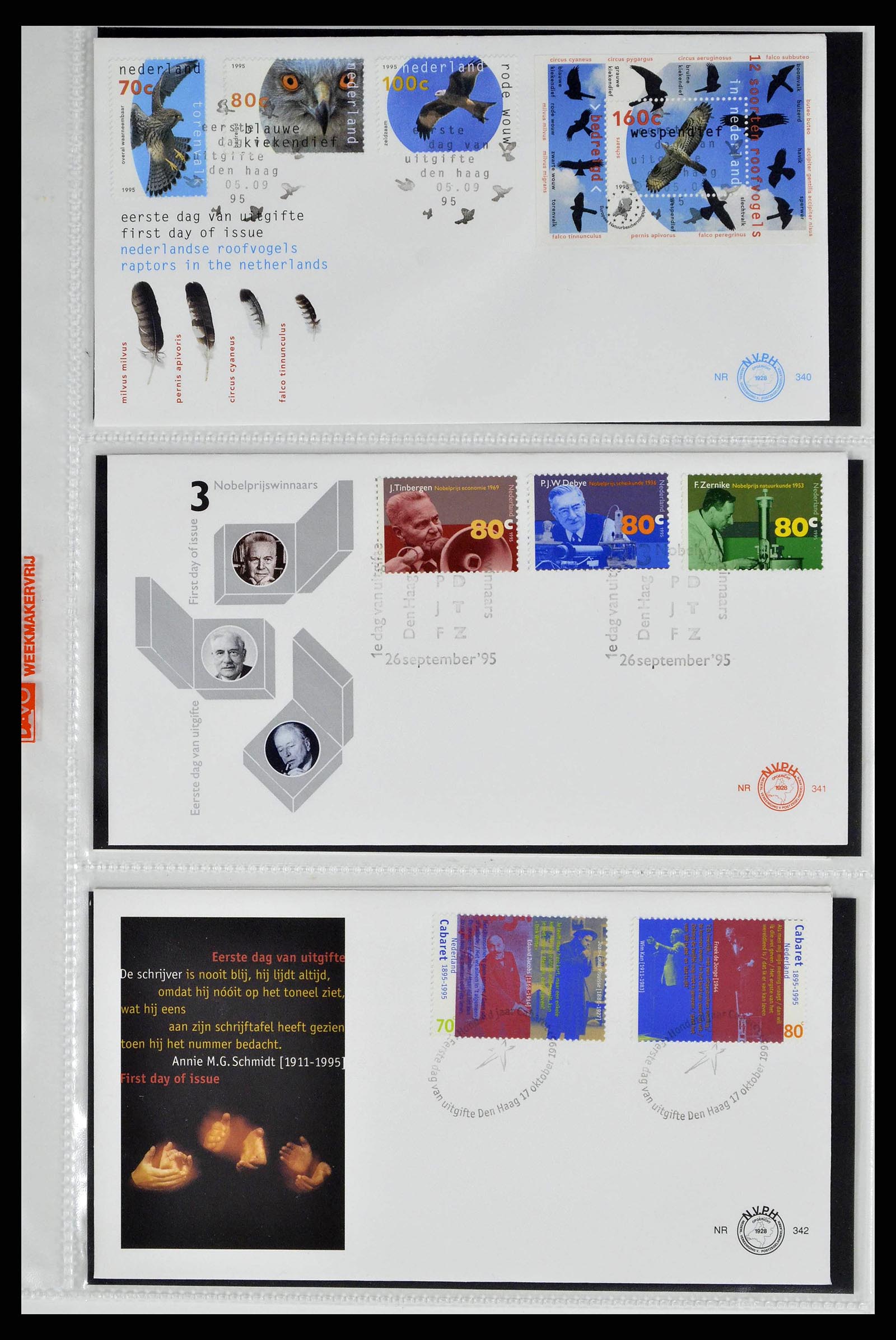 38517 0179 - Postzegelverzameling 38517 Nederland FDC's 1981-2011.