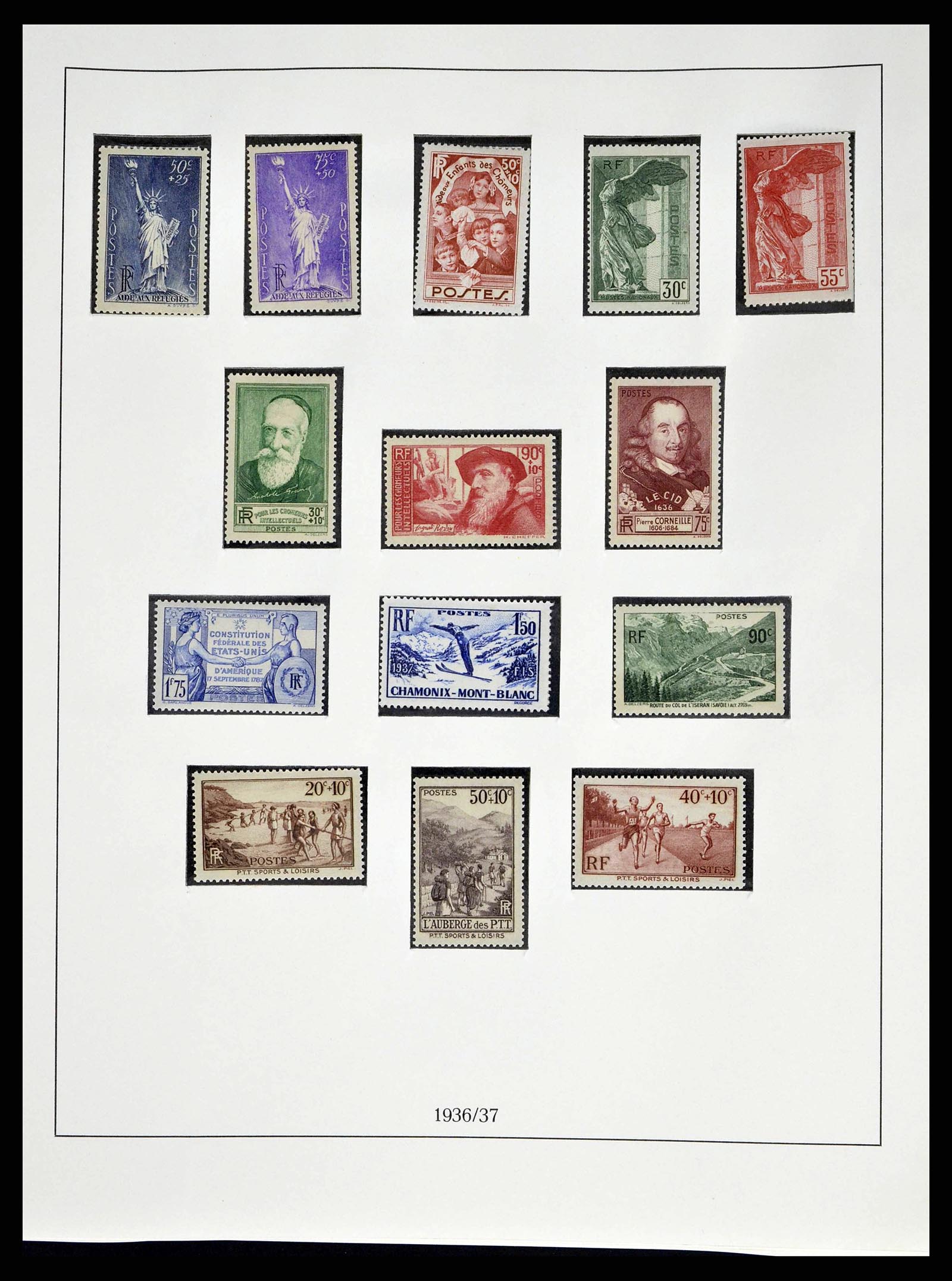 38520 0024 - Stamp collection 38520 France 1849-1973.