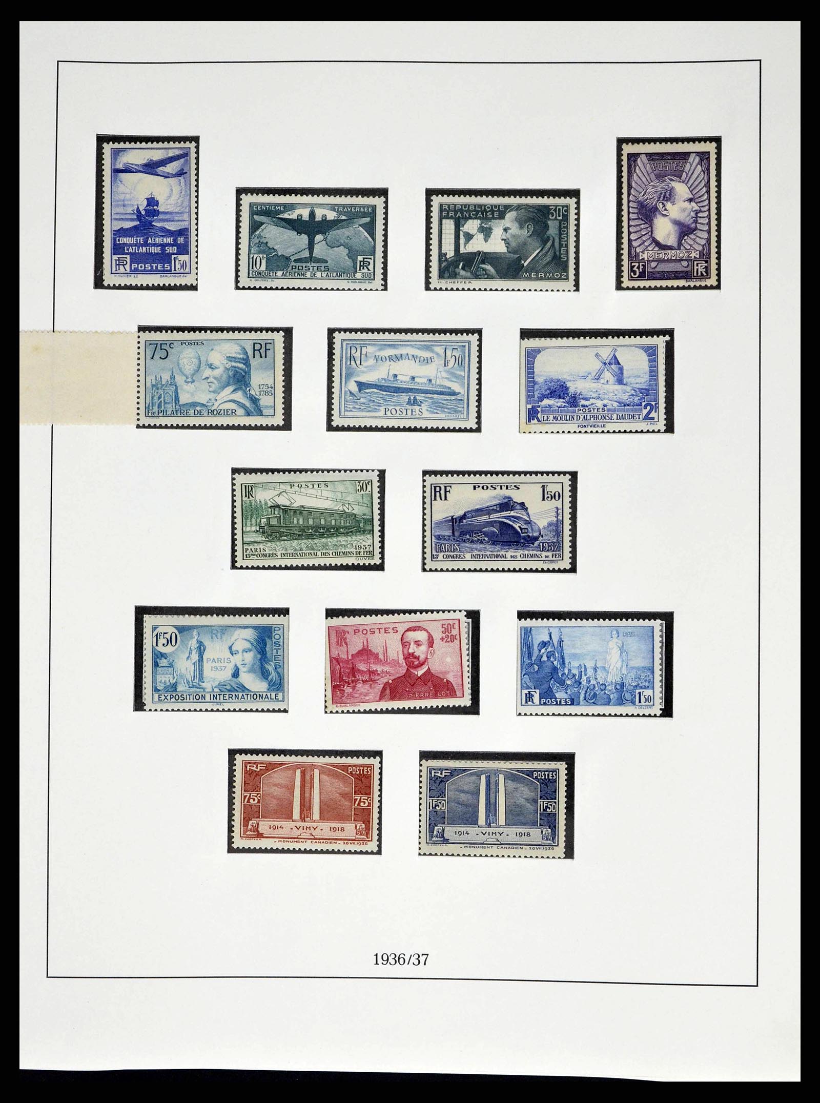 38520 0026 - Stamp collection 38520 France 1849-1973.