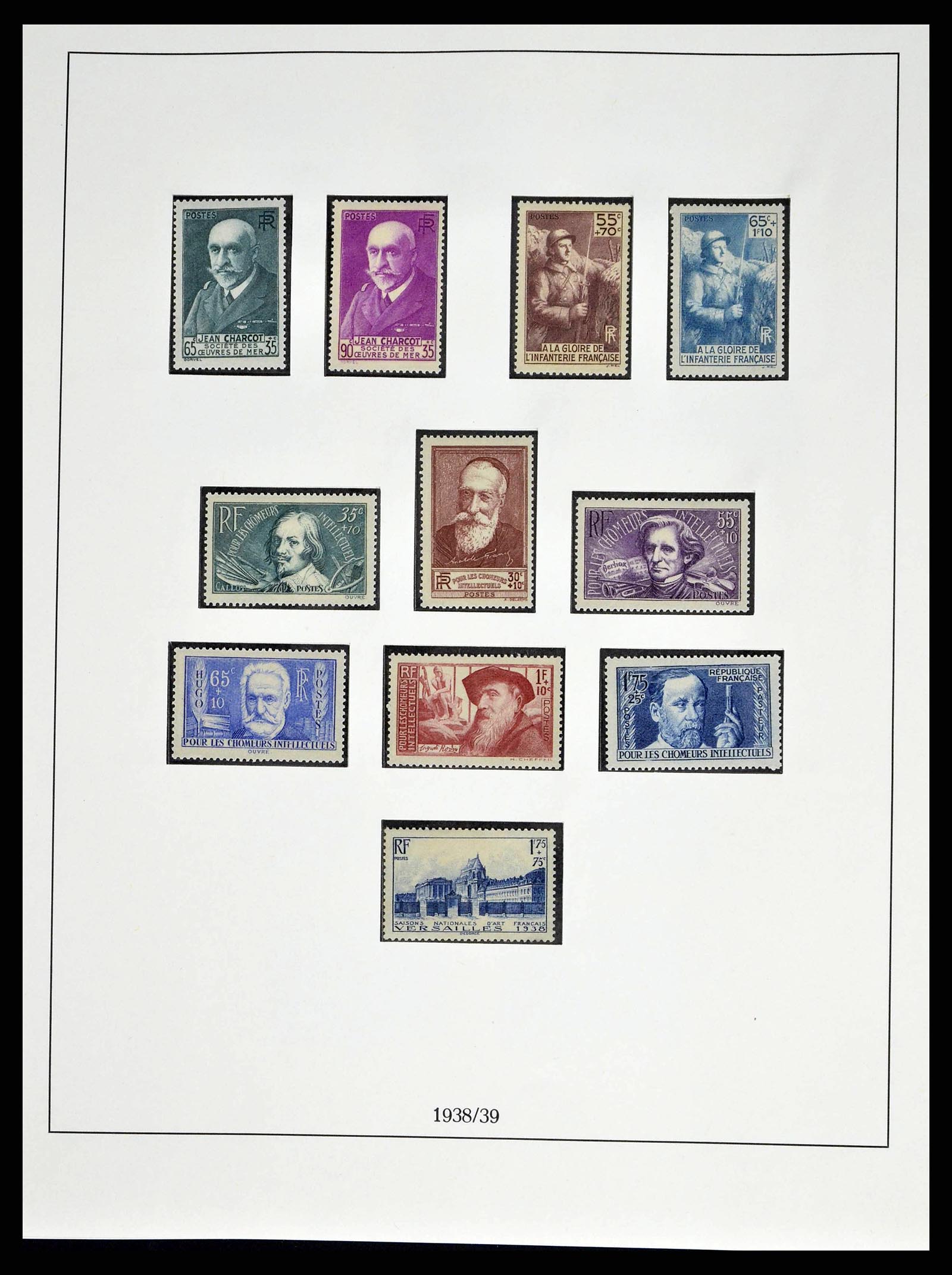 38520 0036 - Stamp collection 38520 France 1849-1973.