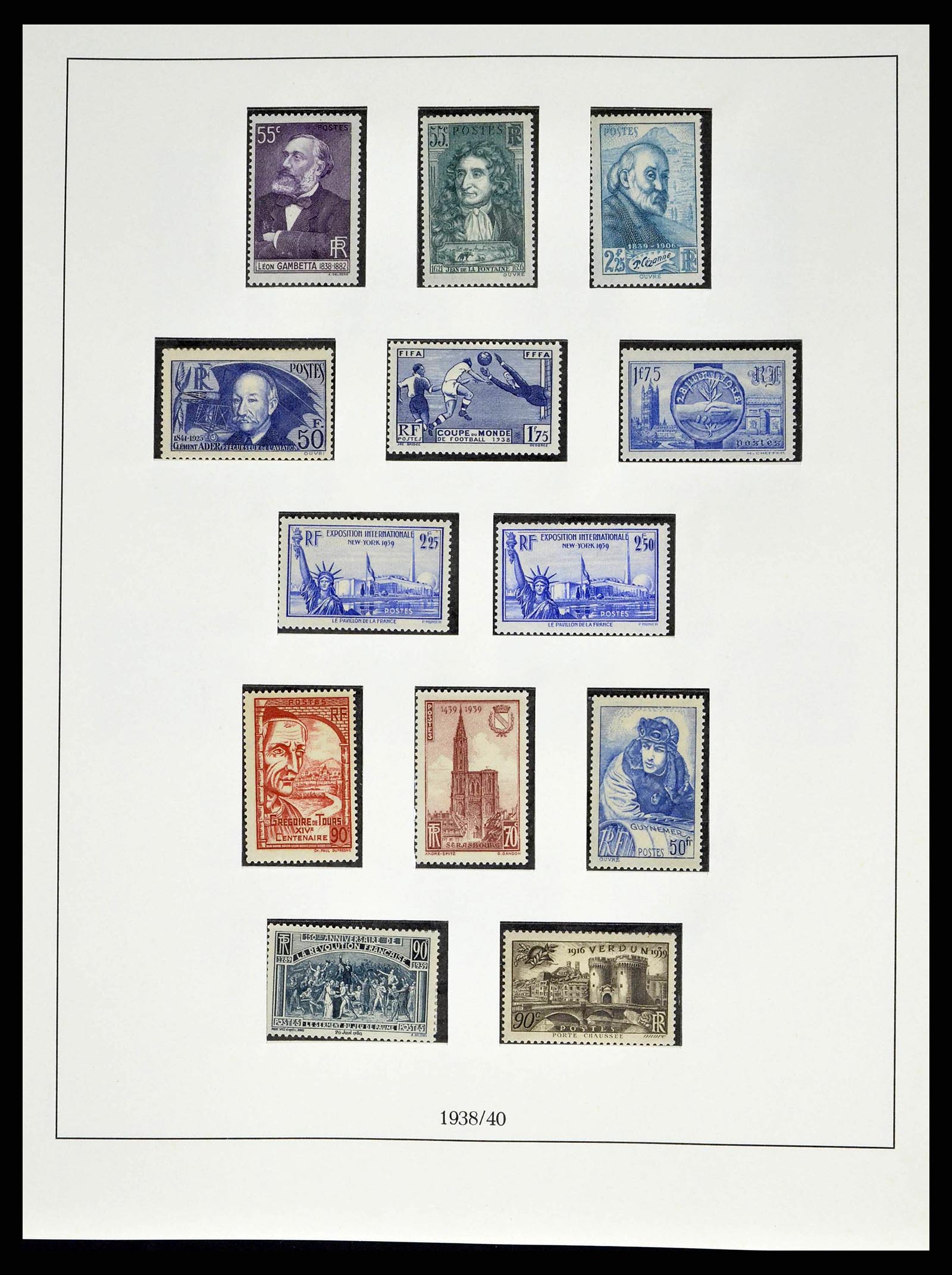 38520 0037 - Stamp collection 38520 France 1849-1973.