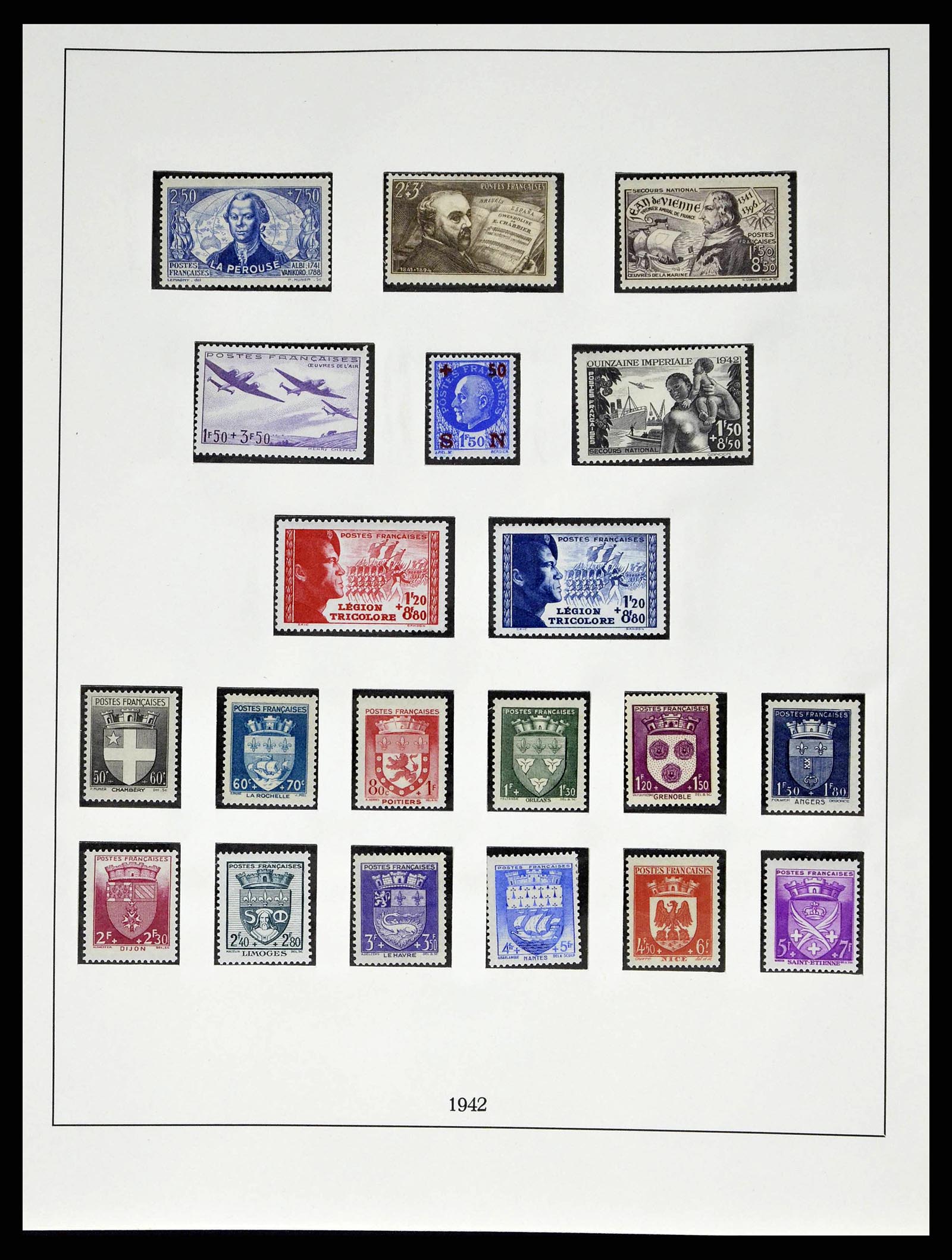 38520 0045 - Postzegelverzameling 38520 Frankrijk 1849-1973.
