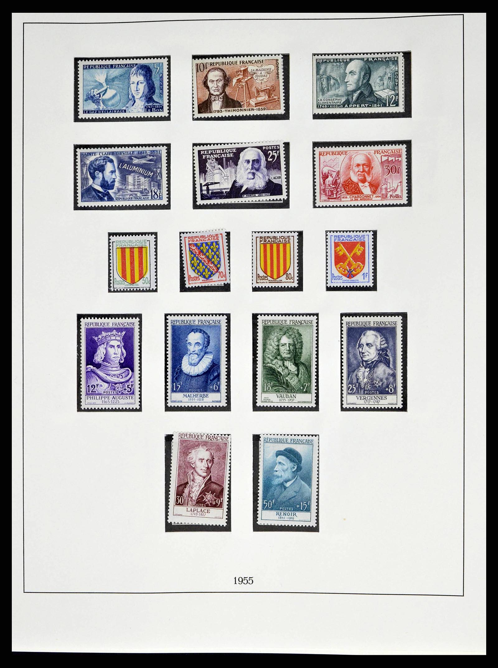 38520 0084 - Stamp collection 38520 France 1849-1973.