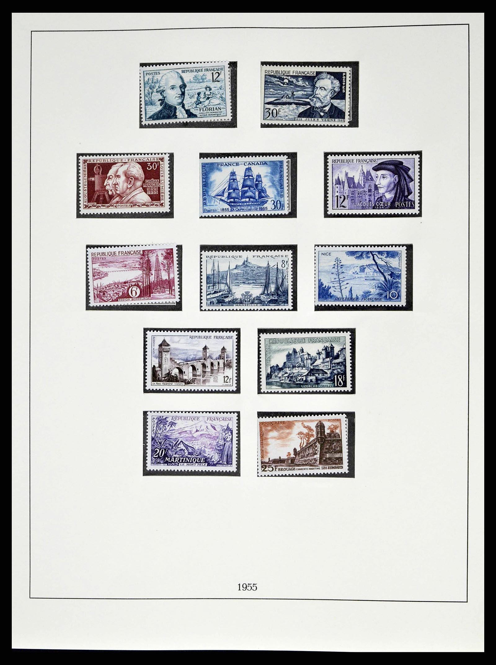 38520 0085 - Stamp collection 38520 France 1849-1973.