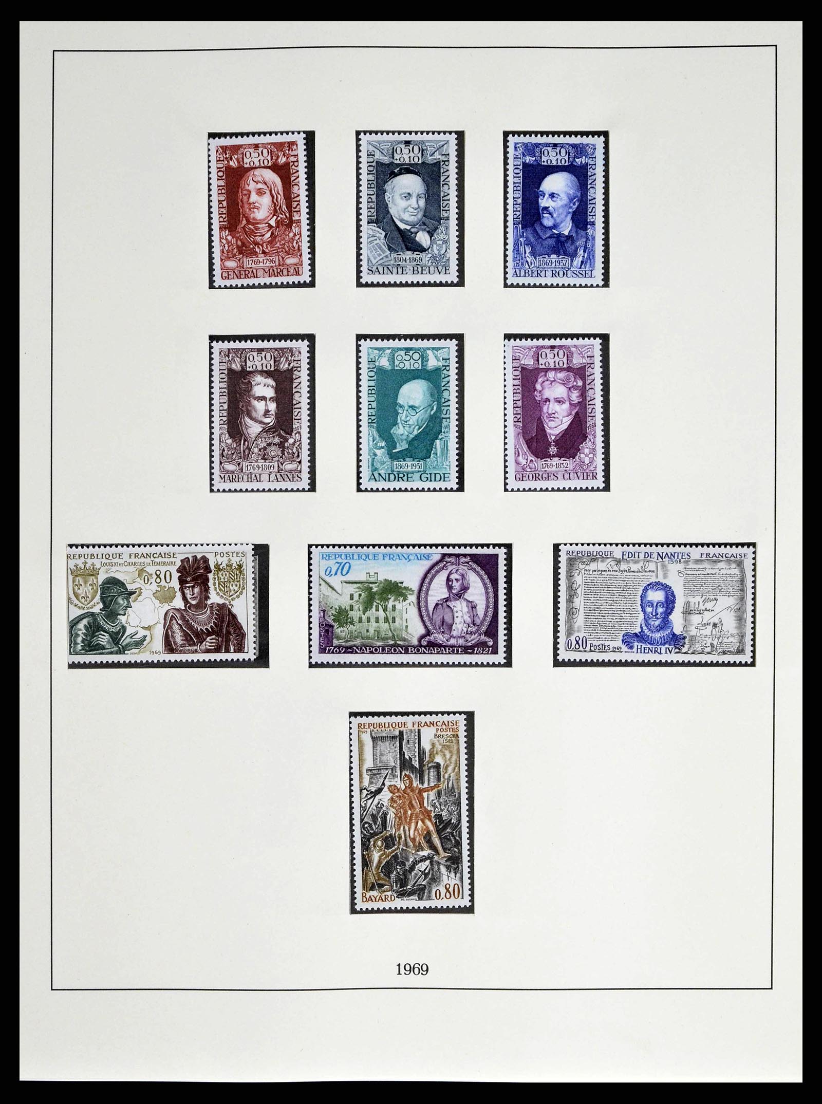 38520 0141 - Stamp collection 38520 France 1849-1973.