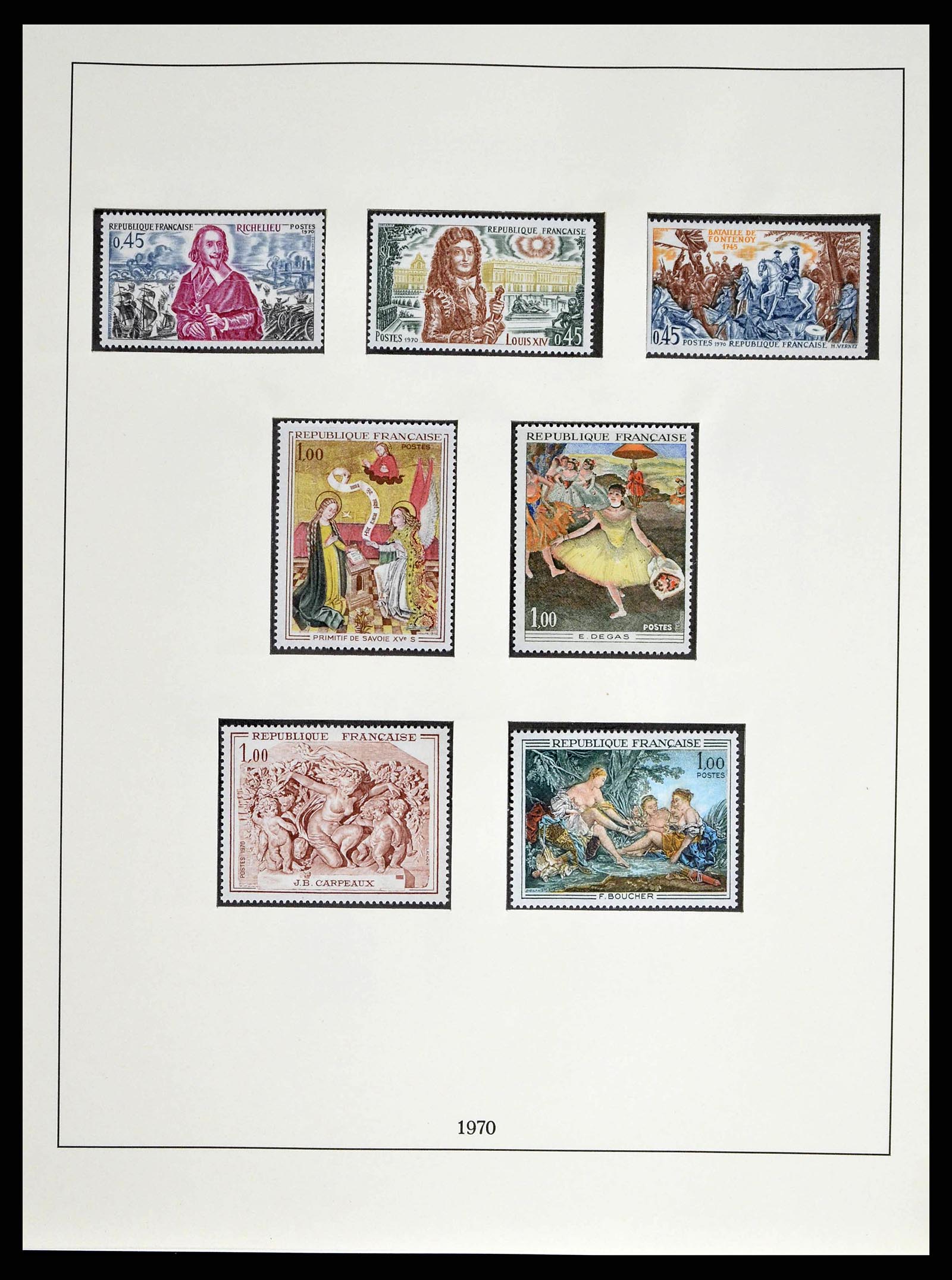 38520 0146 - Stamp collection 38520 France 1849-1973.