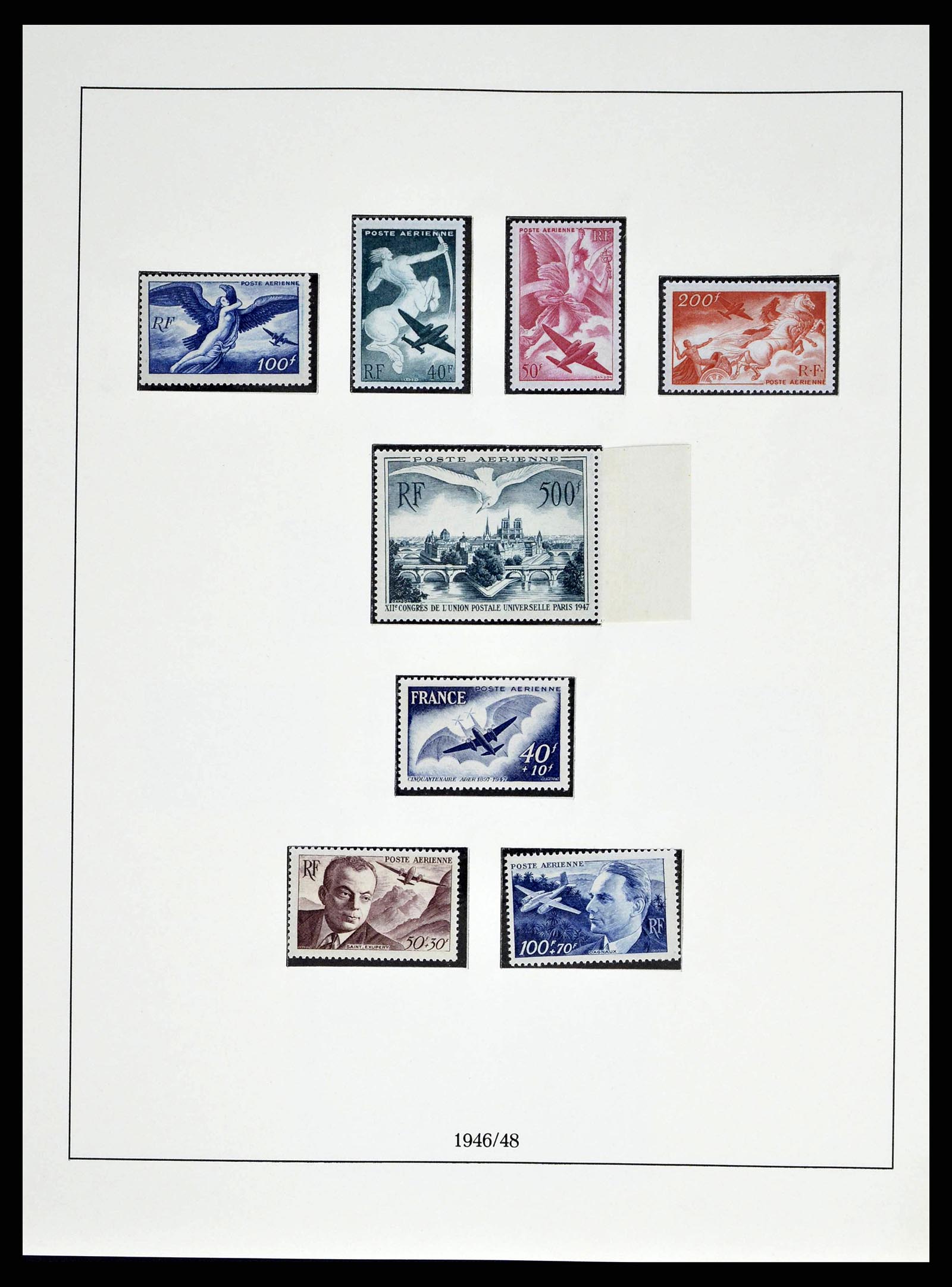 38520 0166 - Stamp collection 38520 France 1849-1973.