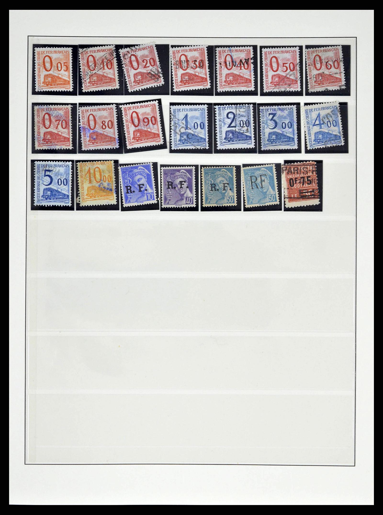 38520 0176 - Stamp collection 38520 France 1849-1973.