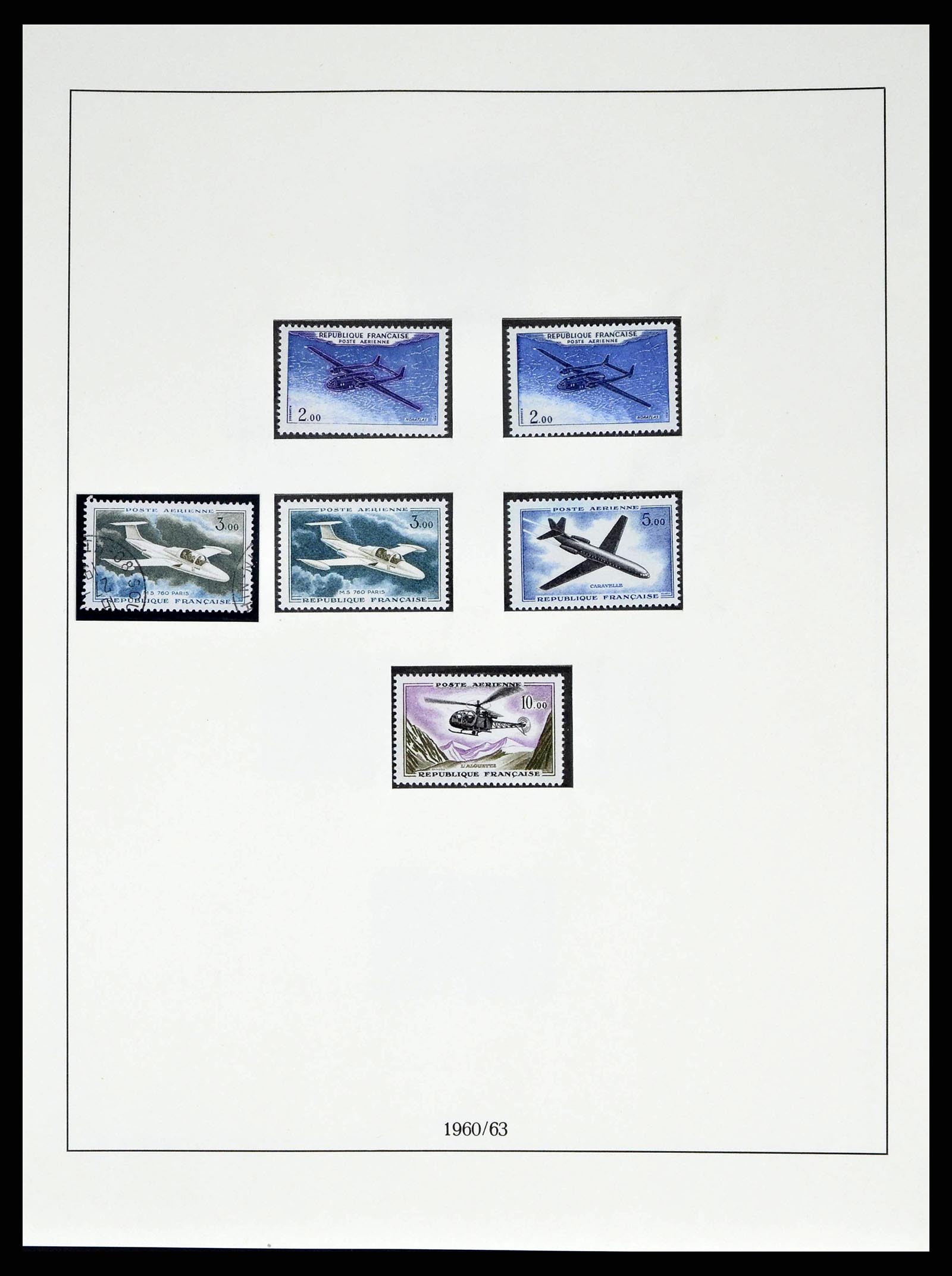 38520 0182 - Postzegelverzameling 38520 Frankrijk 1849-1973.