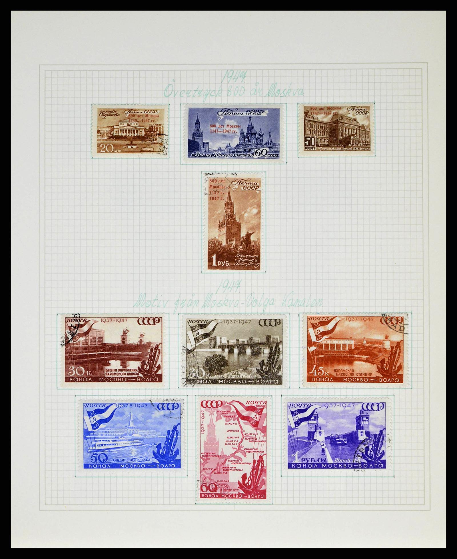 38521 0098 - Stamp collection 38521 Russia 1858-1977.