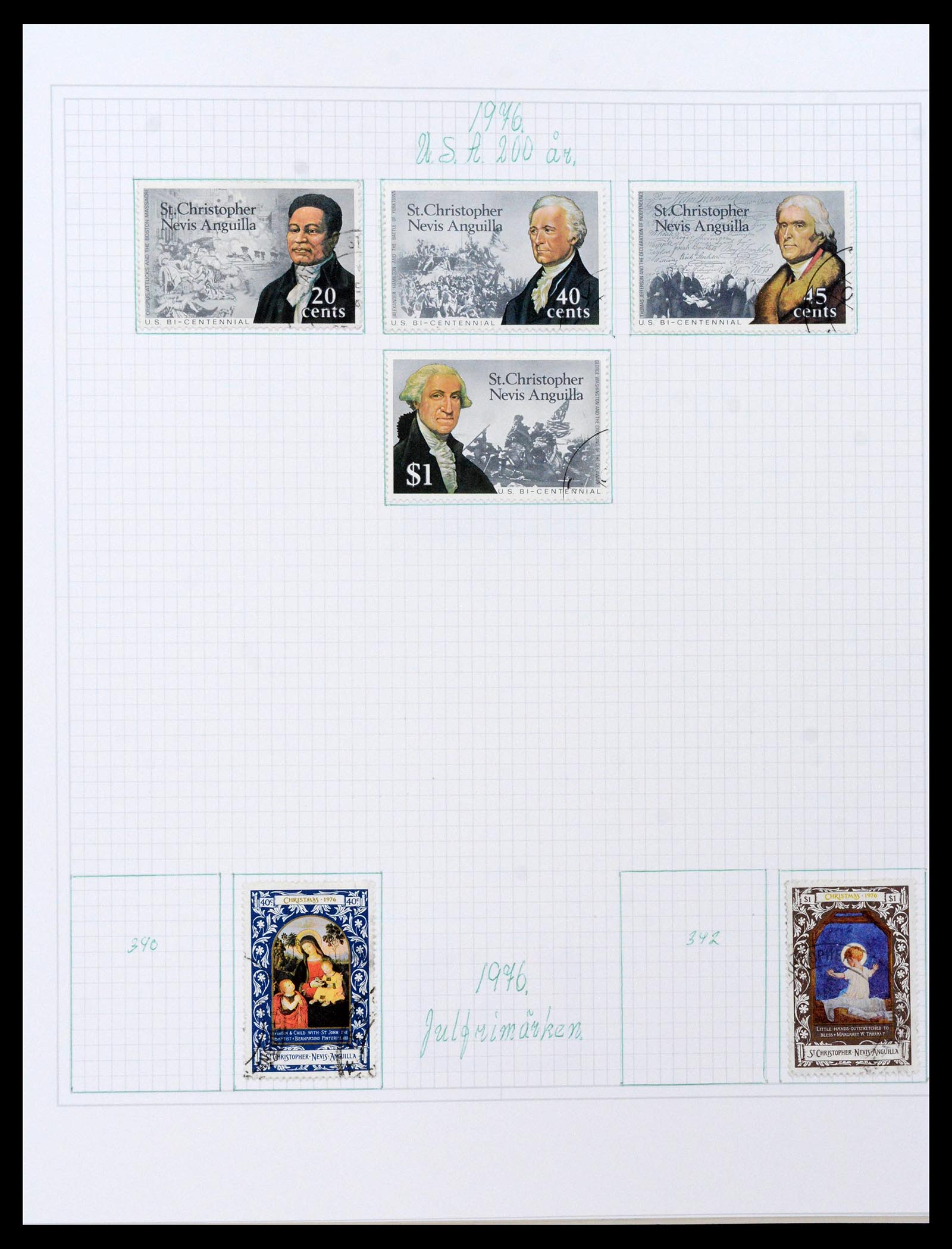 38522 0023 - Postzegelverzameling 38522 Engelse koloniën 1859-1980.