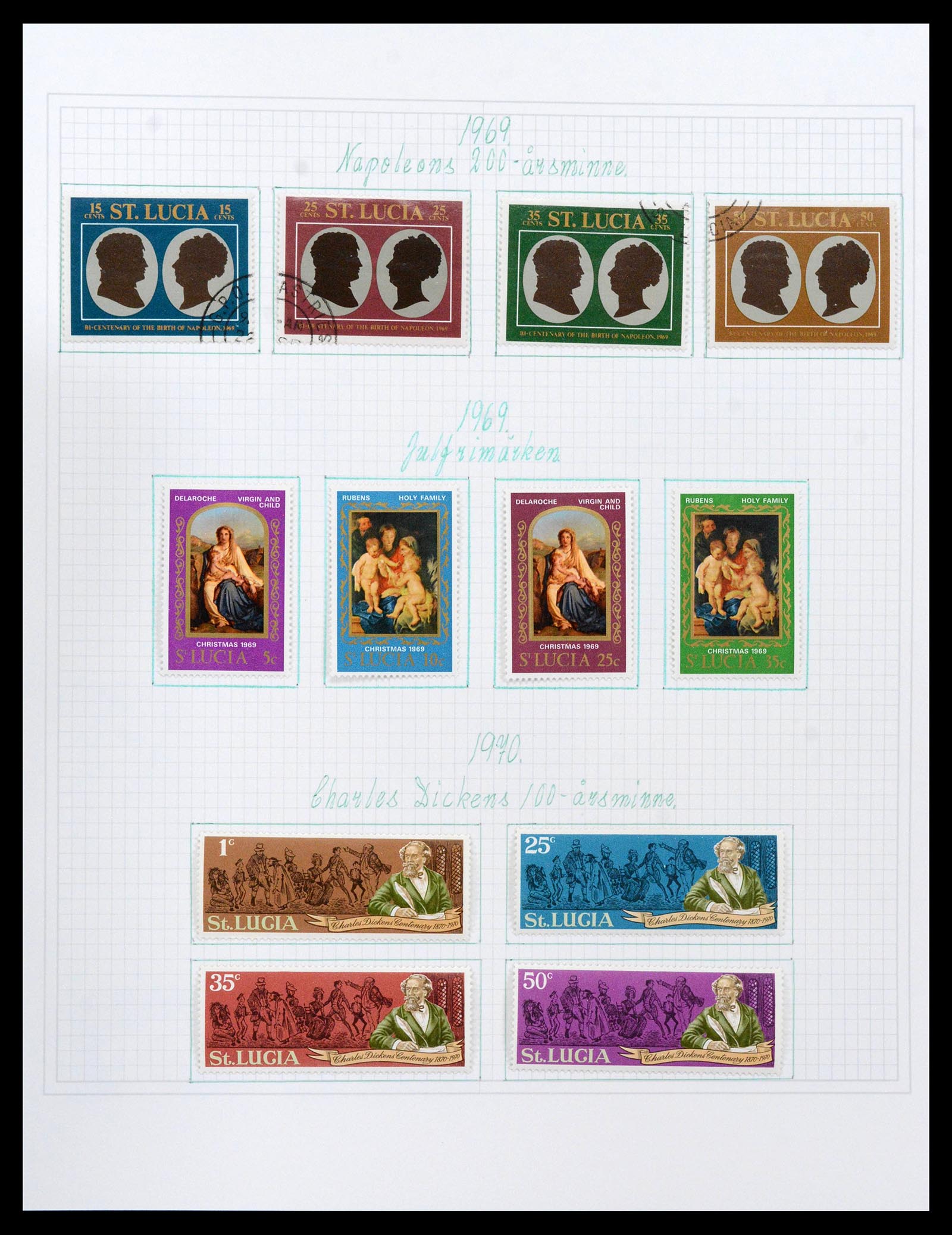38522 0055 - Postzegelverzameling 38522 Engelse koloniën 1859-1980.
