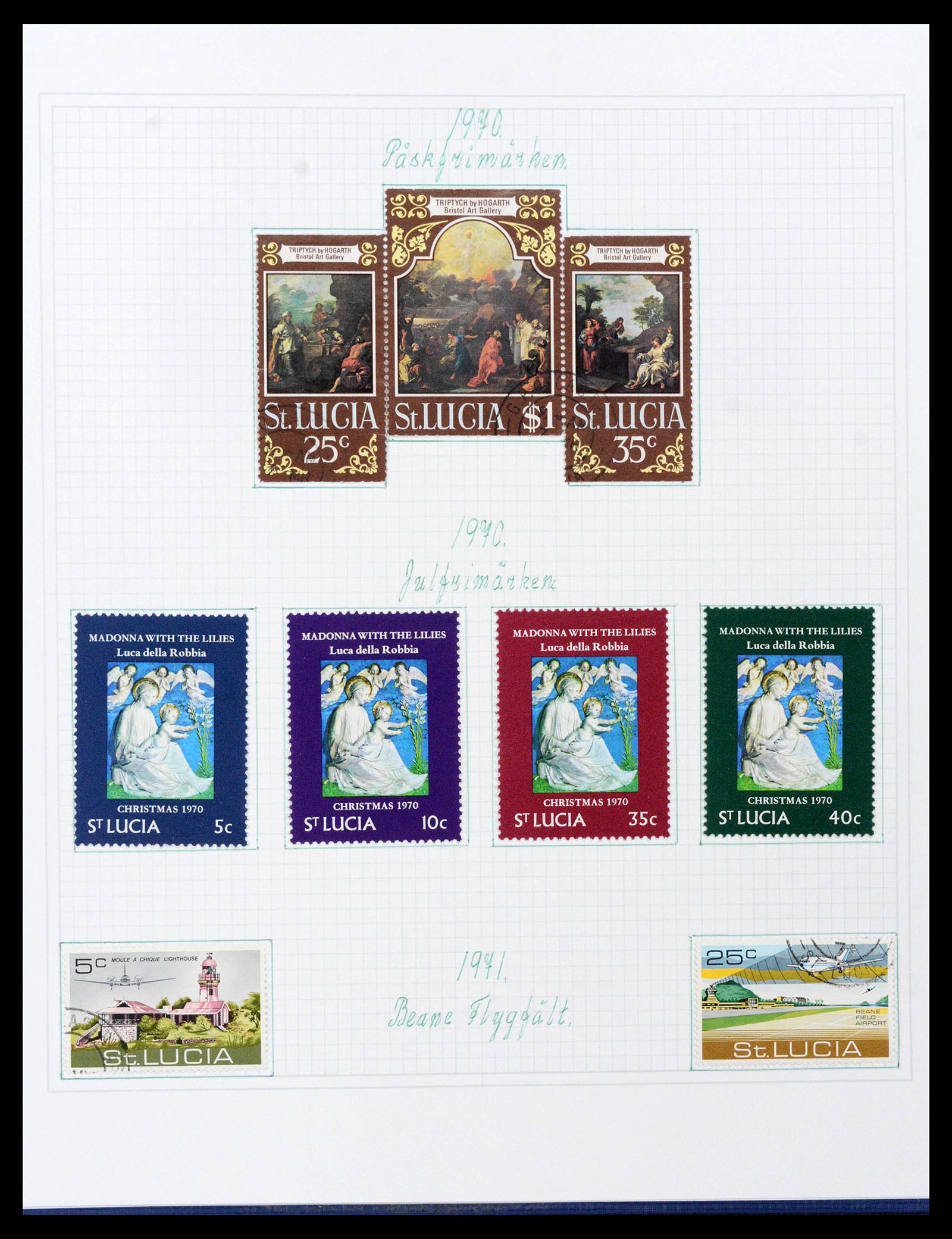 38522 0057 - Postzegelverzameling 38522 Engelse koloniën 1859-1980.