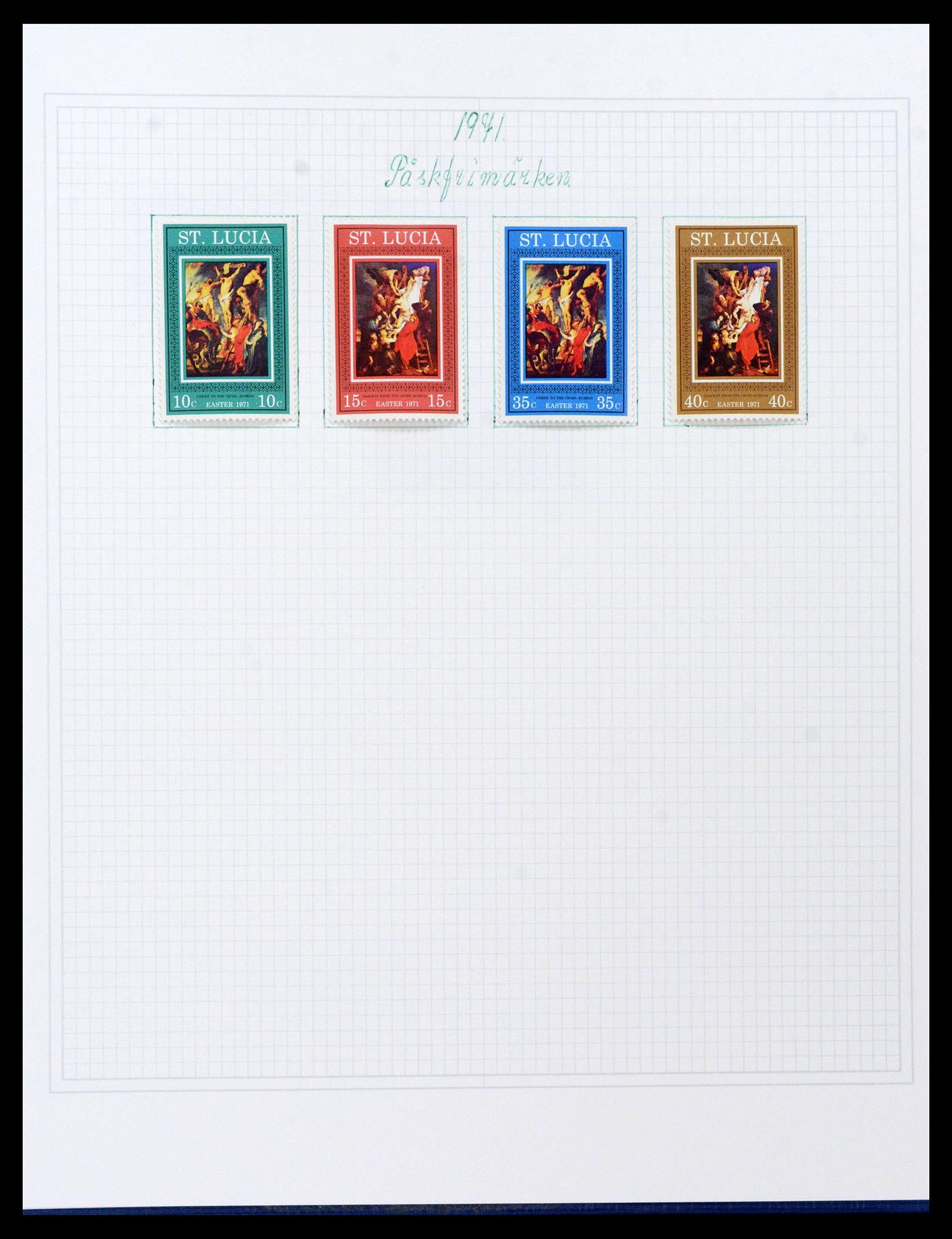 38522 0058 - Postzegelverzameling 38522 Engelse koloniën 1859-1980.