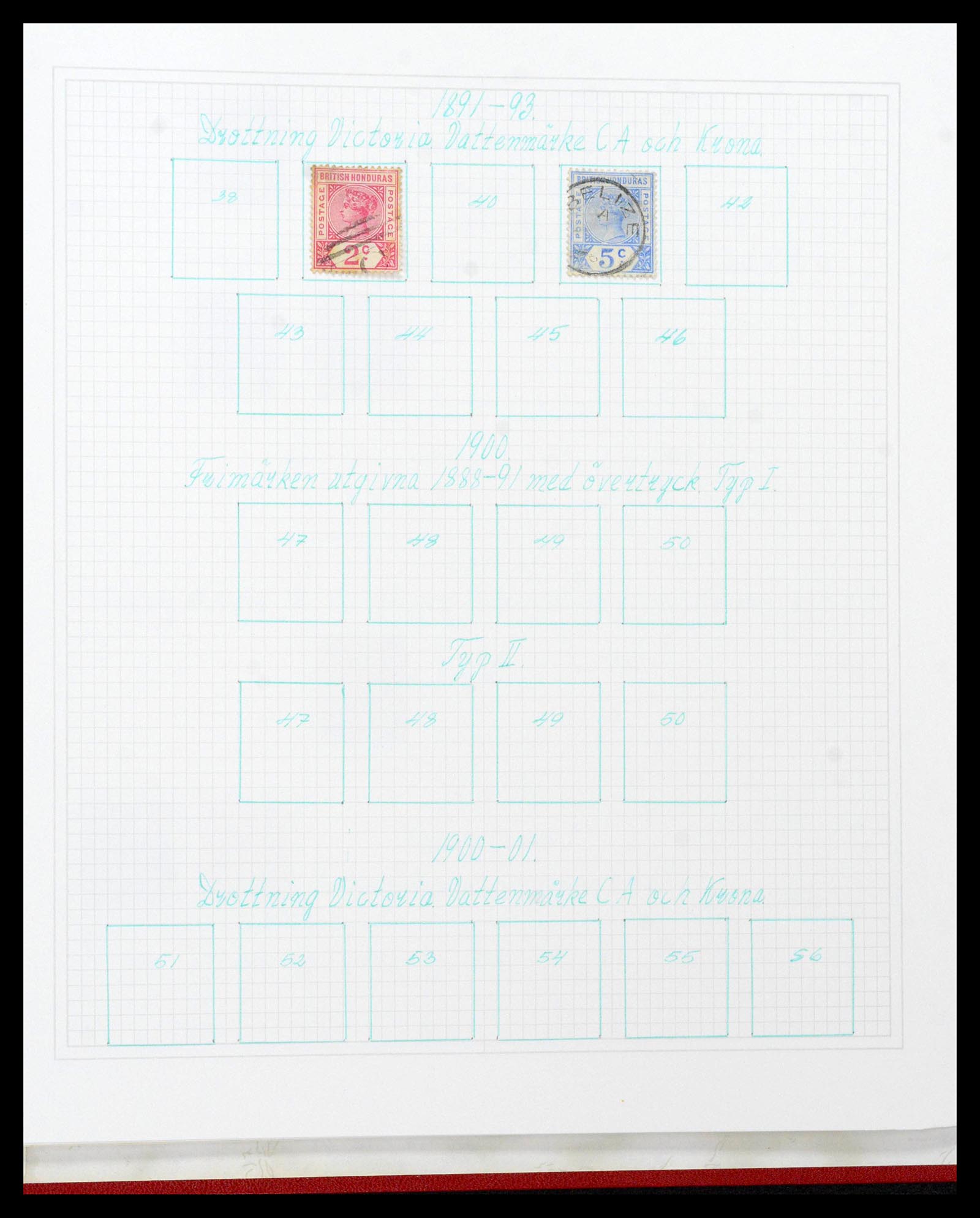 38522 1063 - Postzegelverzameling 38522 Engelse koloniën 1859-1980.
