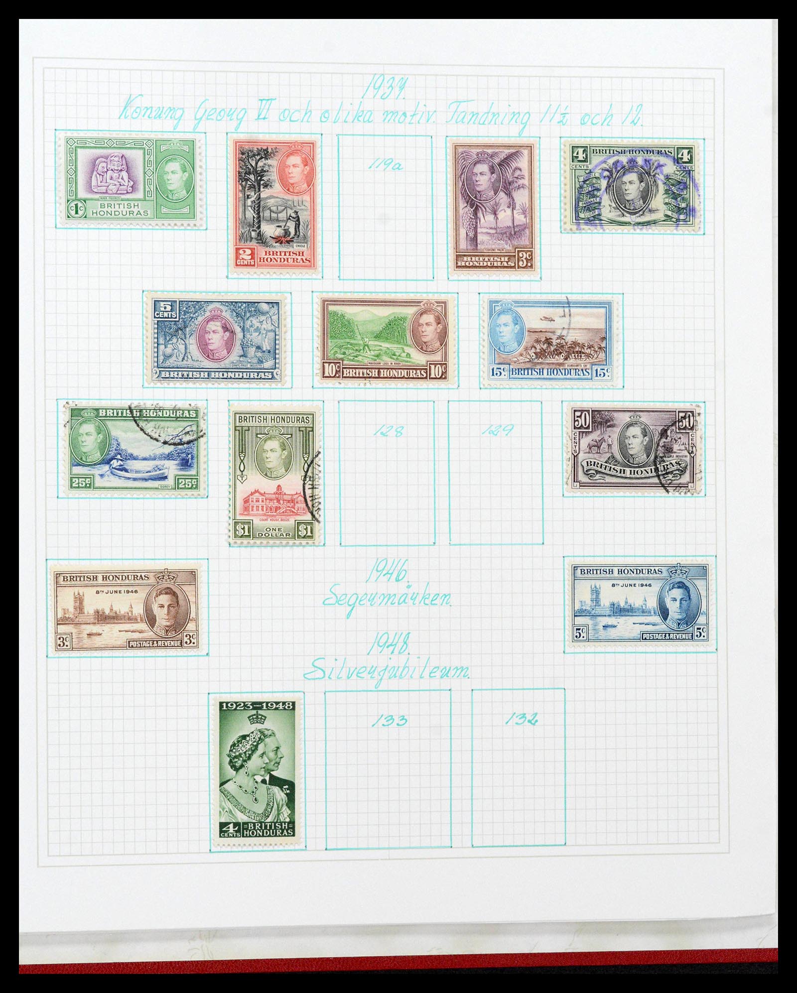 38522 1067 - Postzegelverzameling 38522 Engelse koloniën 1859-1980.