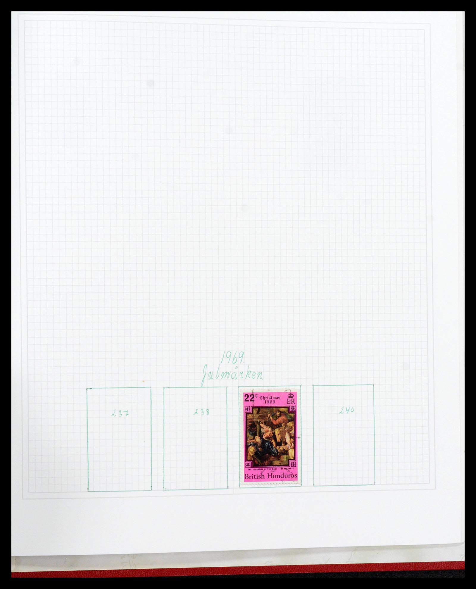 38522 1075 - Postzegelverzameling 38522 Engelse koloniën 1859-1980.