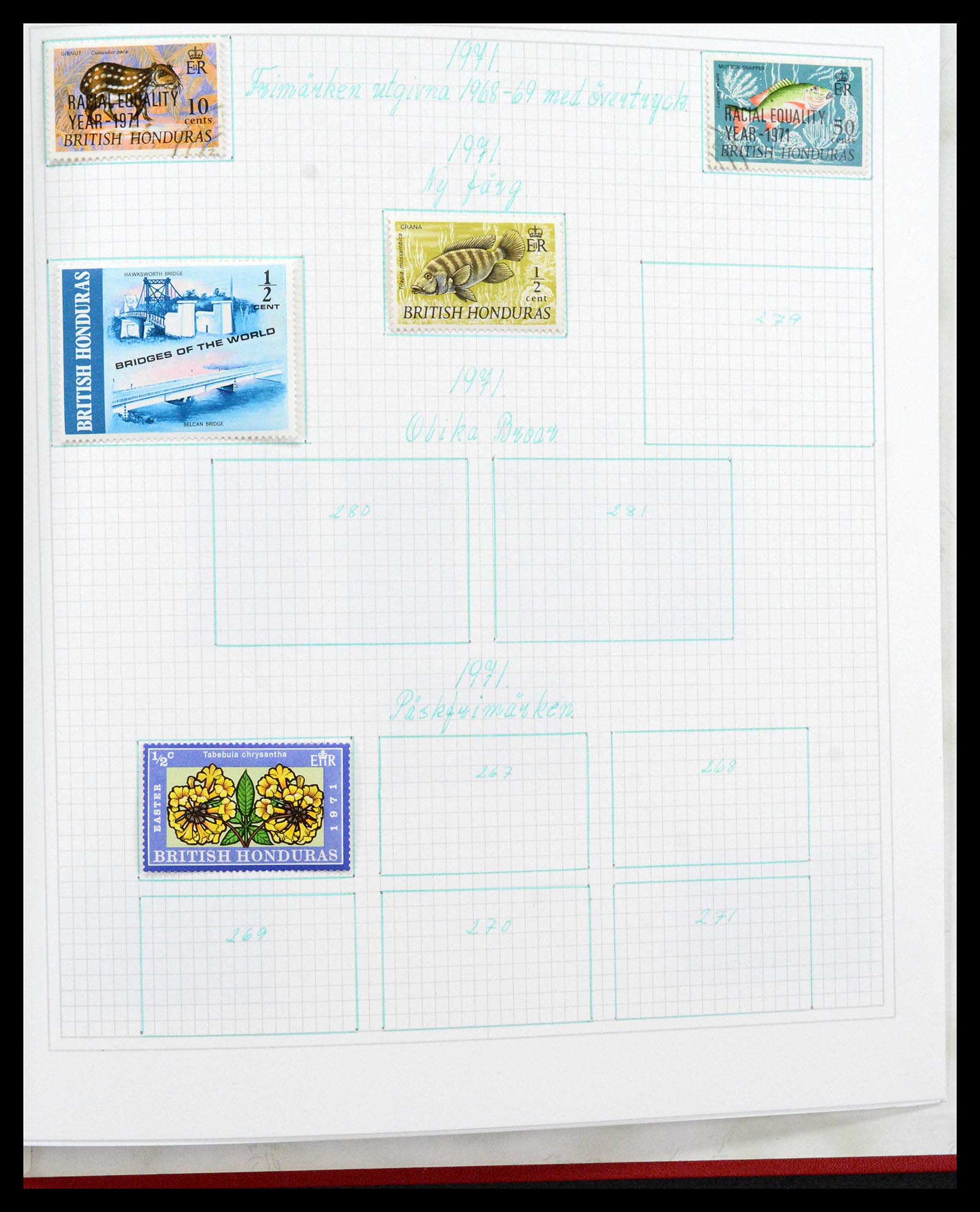 38522 1078 - Postzegelverzameling 38522 Engelse koloniën 1859-1980.