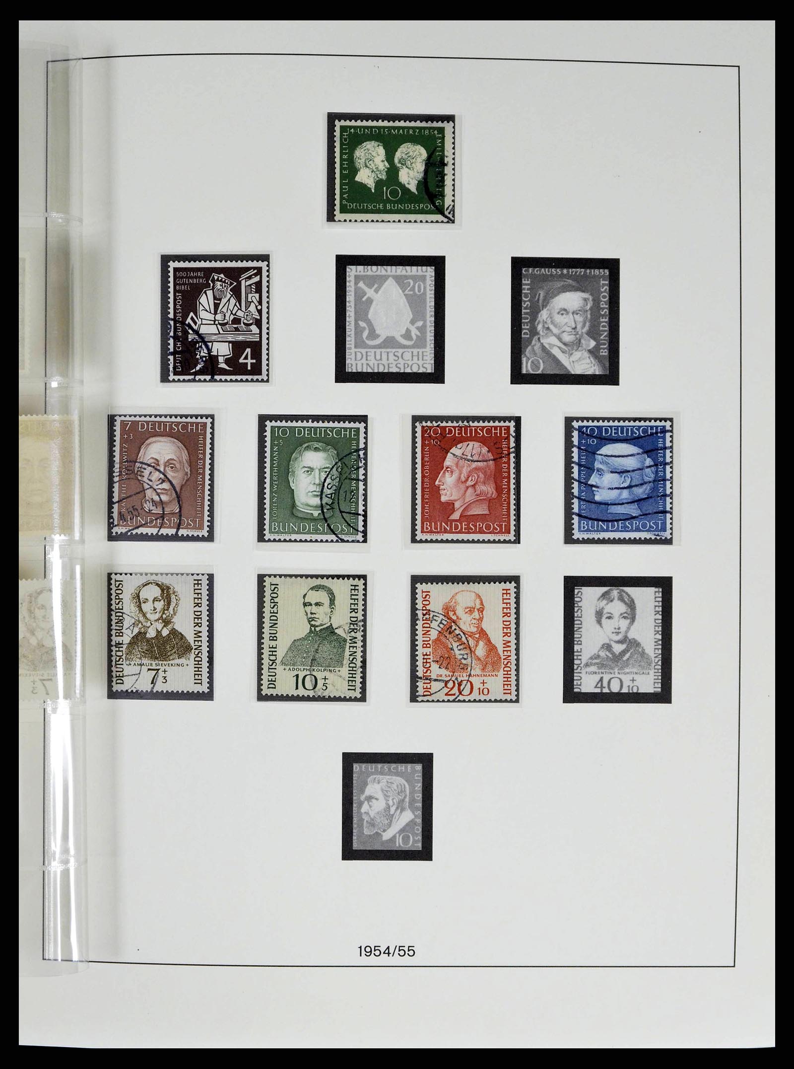 38524 0013 - Stamp collection 38524 Bundespost 1949-1970.