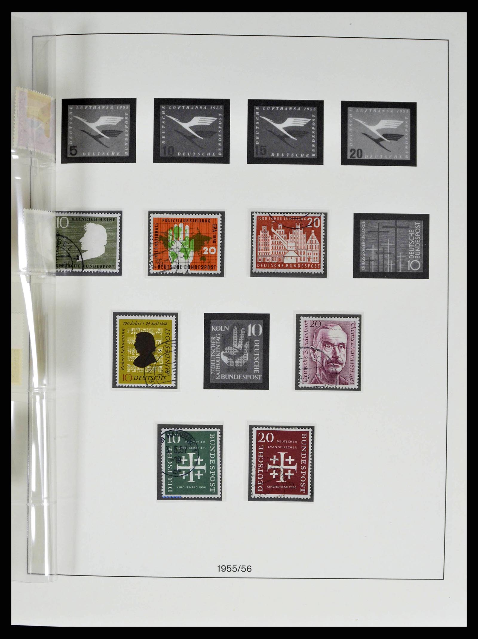 38524 0016 - Postzegelverzameling 38524 Bundespost 1949-1970.