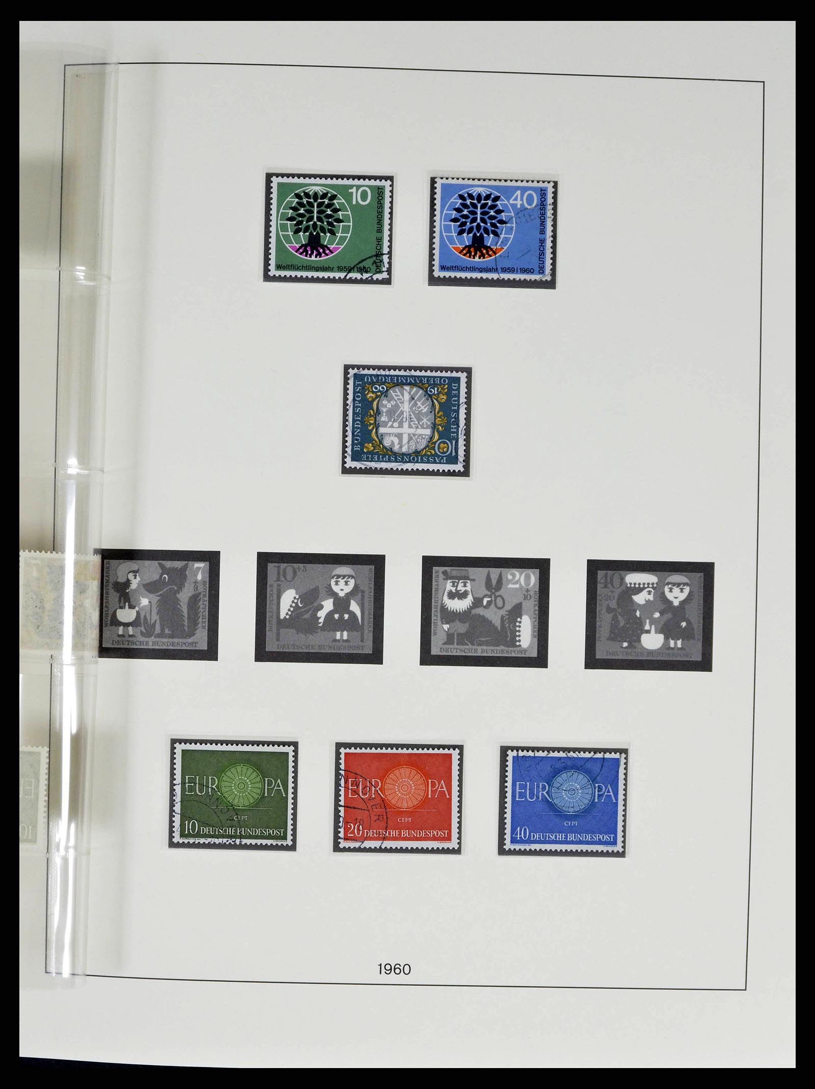 38524 0034 - Stamp collection 38524 Bundespost 1949-1970.